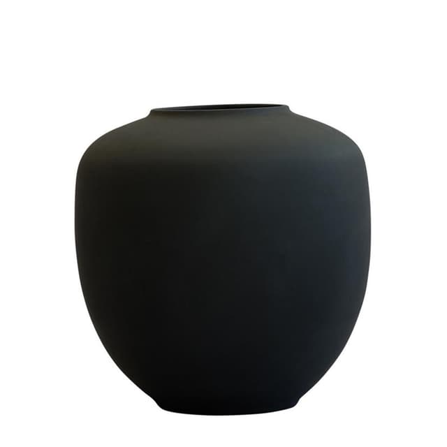 Sunao Vase Black Medium