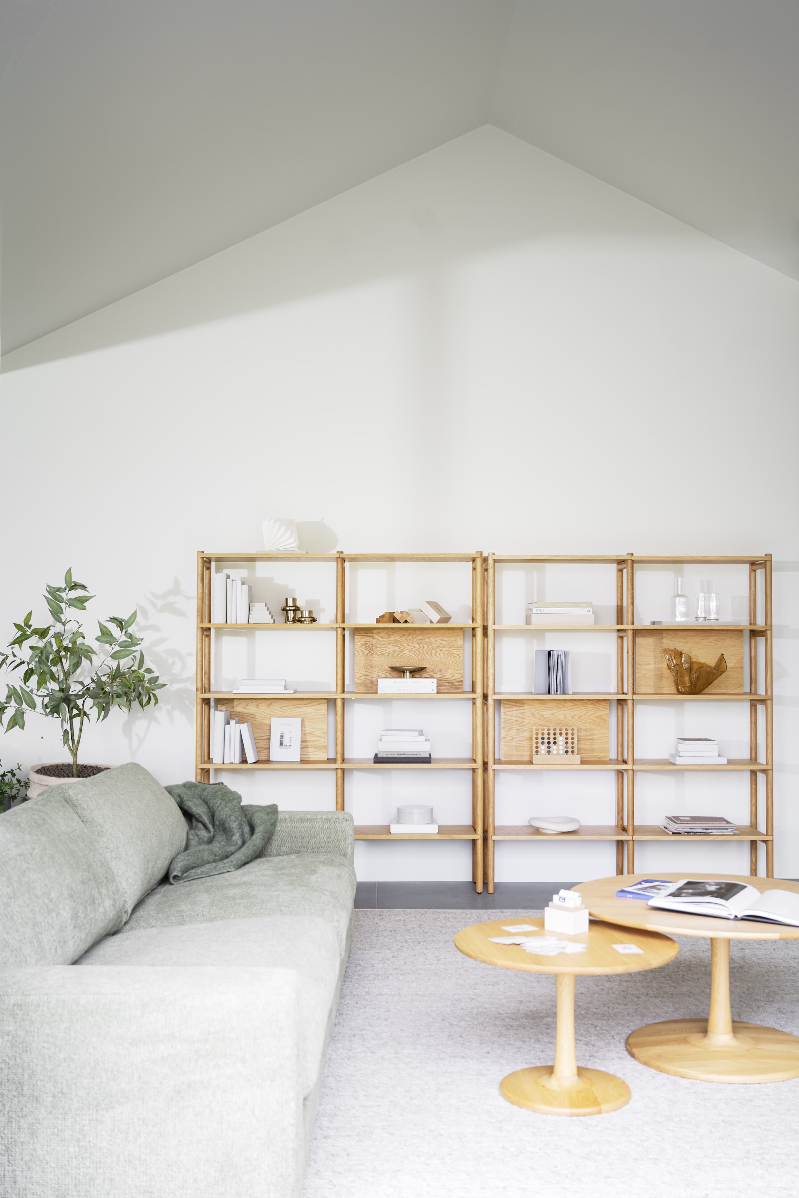 Hobart Couchtisch Eiche Ø60