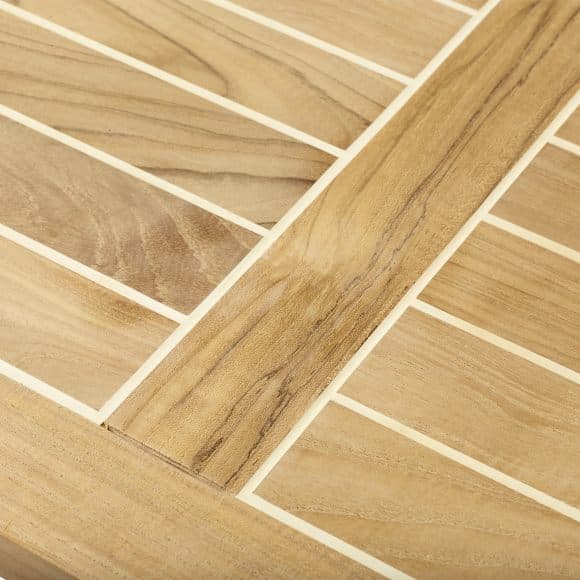 Classic Dynbox Teak/White 130cm