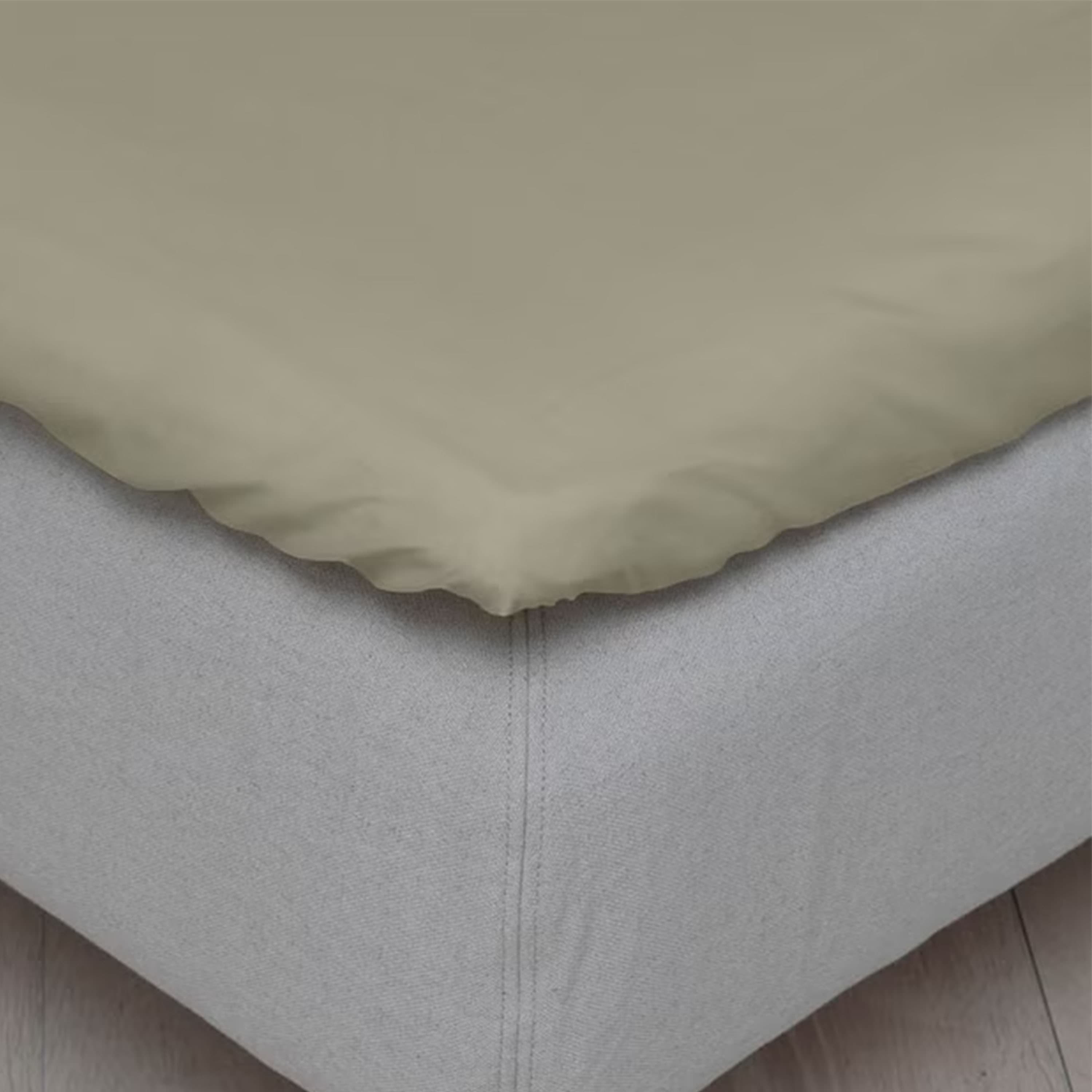 Elegance Bettlaken Satin Gedämpftes Grün 240x270