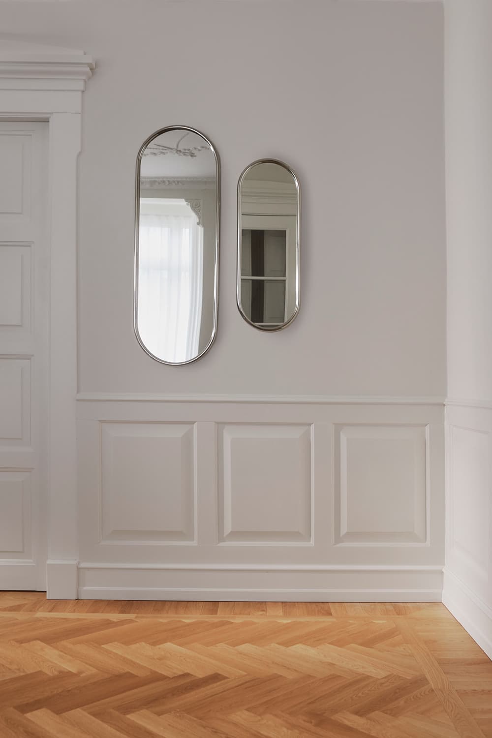 Angui Spiegel Silber 29x78
