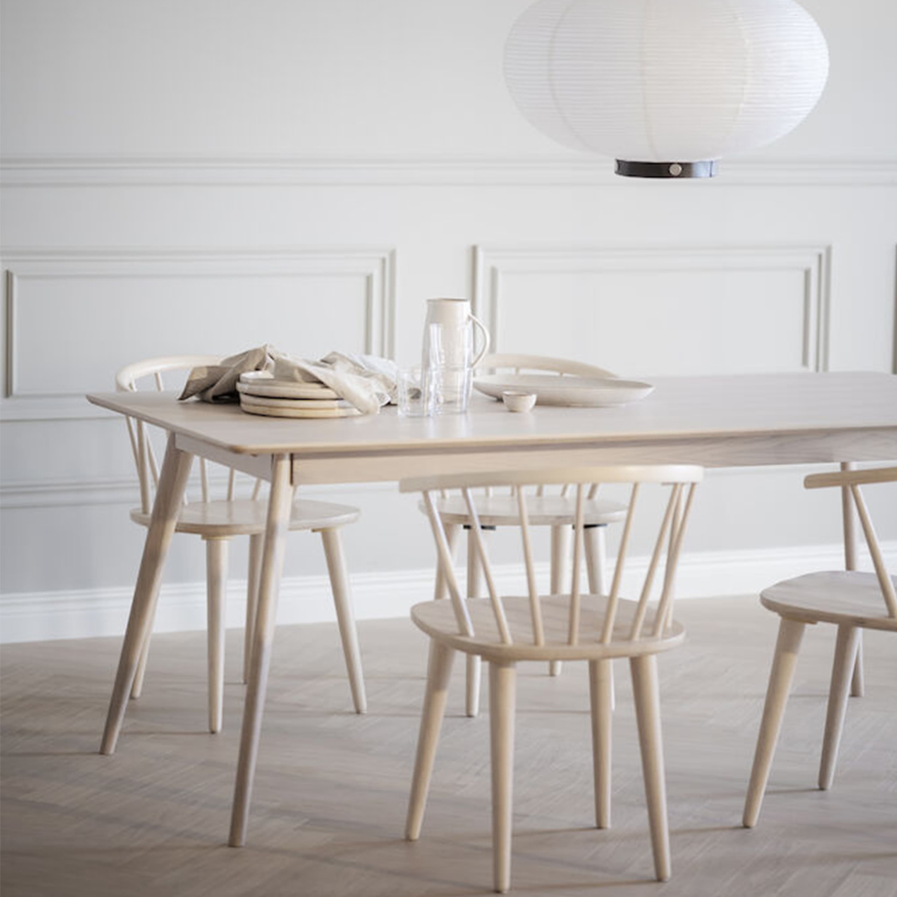 Yumi Dining Table White Pigmented 190cm