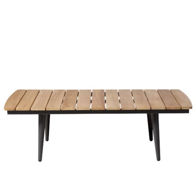 Rio Coffee Table Anthracite/Teak 120x60