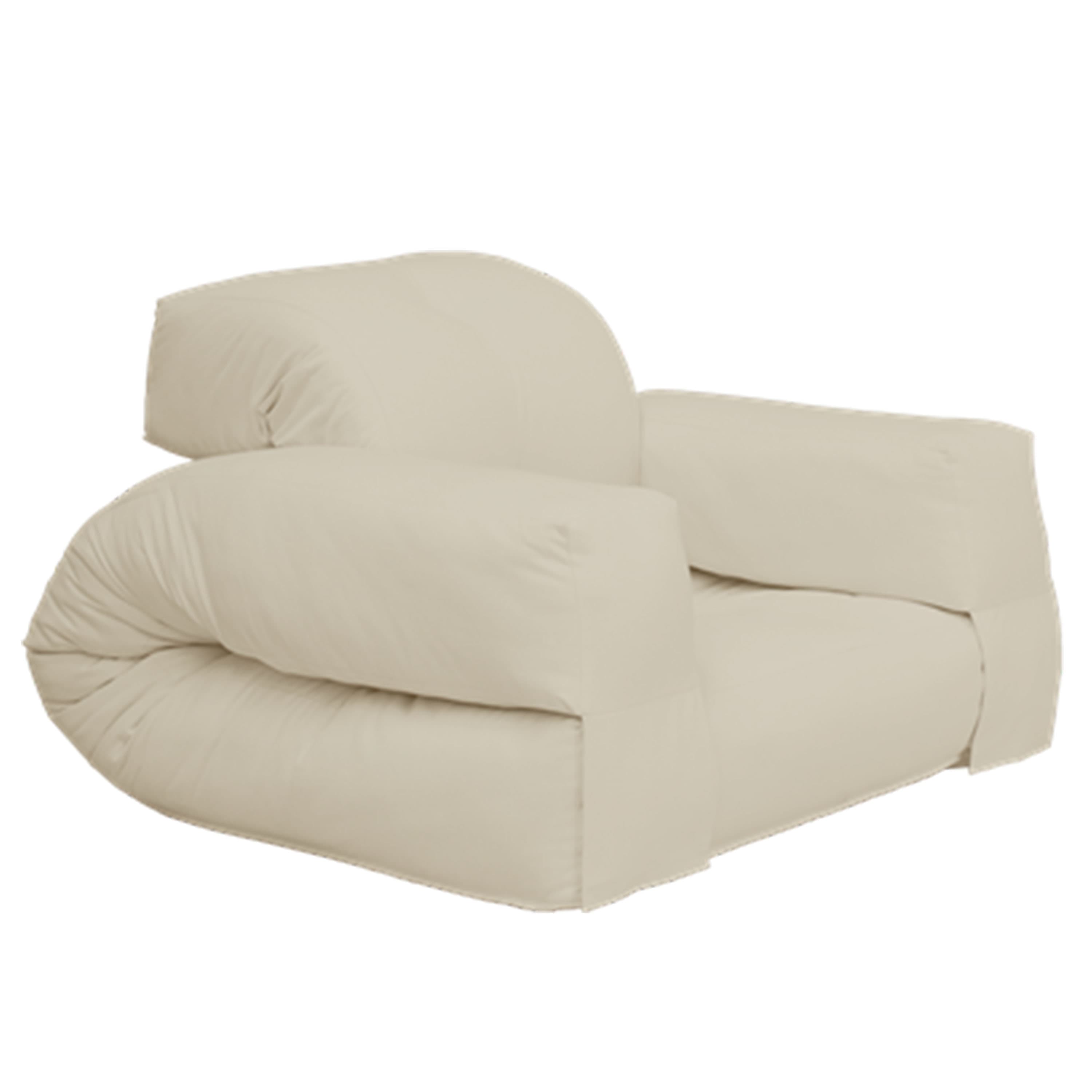 Hippo Loungestuhl Beige
