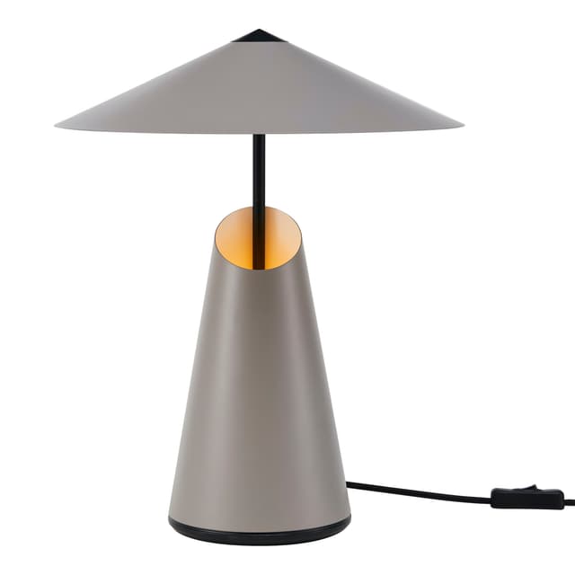 Taido Tischlampe Braun