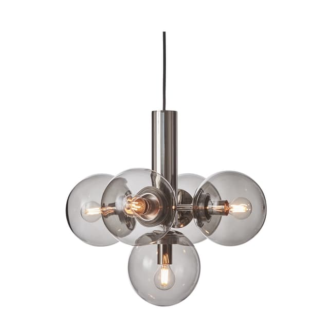 Avenue Deckenlampe Chrom/Rauch