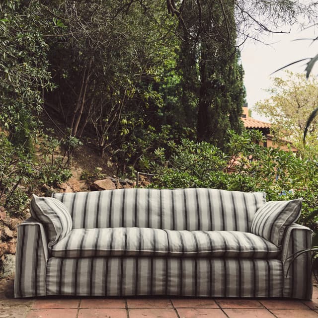 Nomad Sofa Rocco/Chalkstripe 244cm