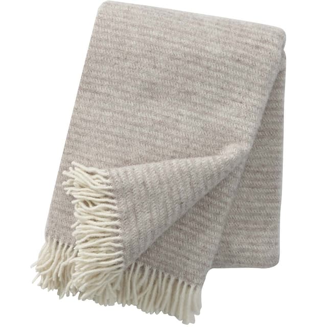 Ralph Wool Throw Beige