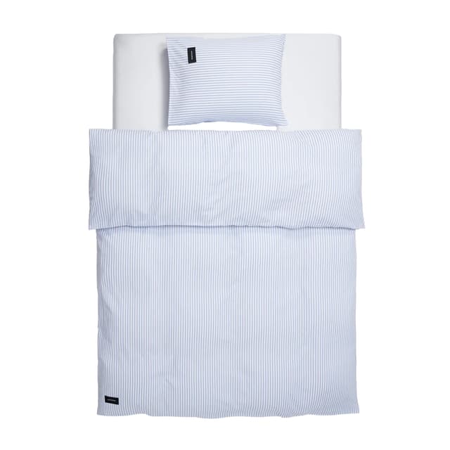 Wall Street Oxford Duvet Cover Striped White 150x210