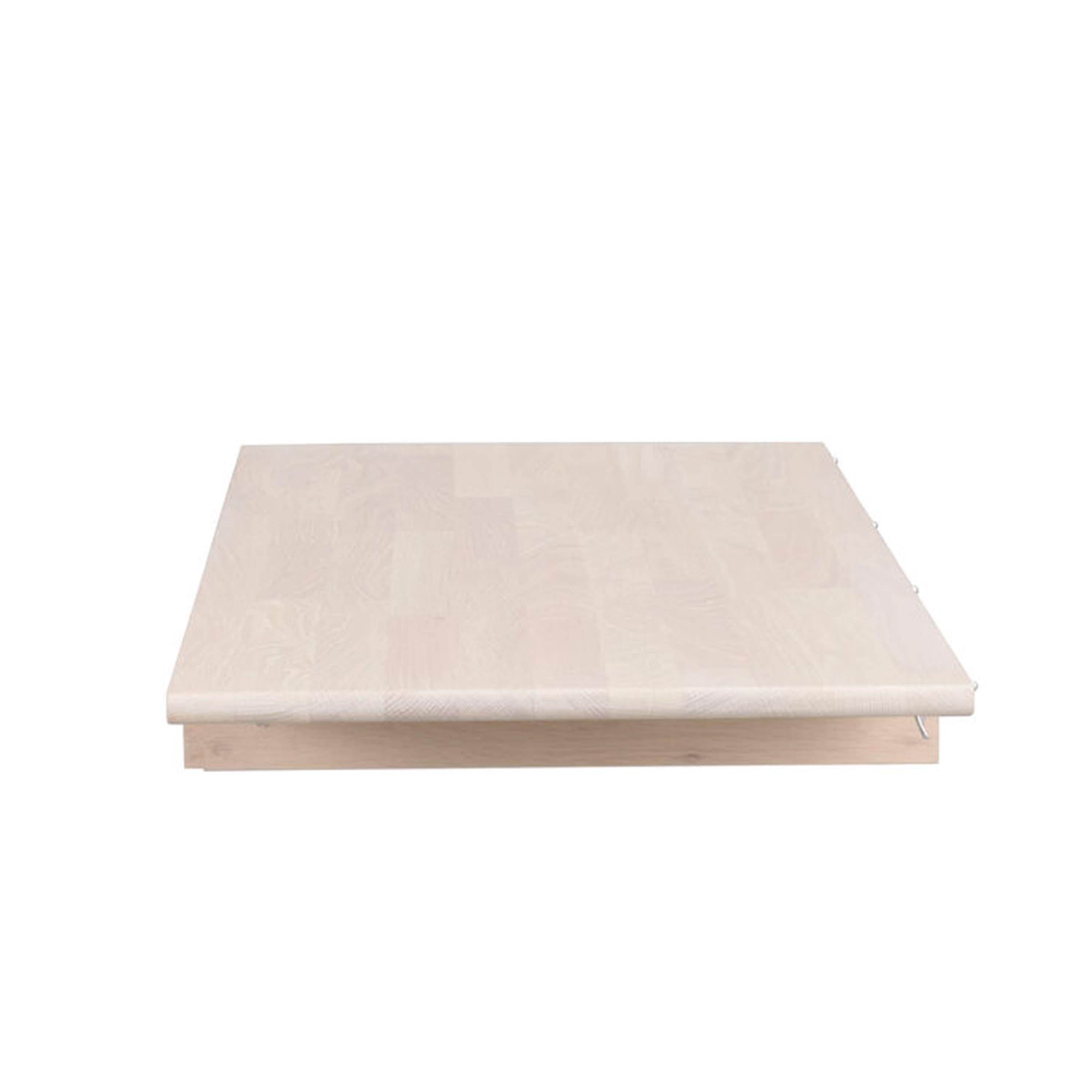 Tyler Einlegeplatte Weiß pigmentierte Eiche 45x120