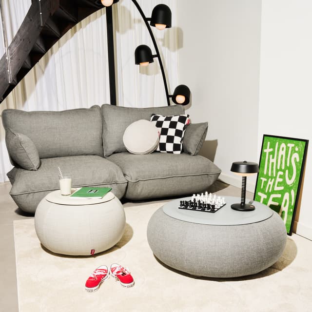 Dumpty Couchtisch Mouse Grey Ø87