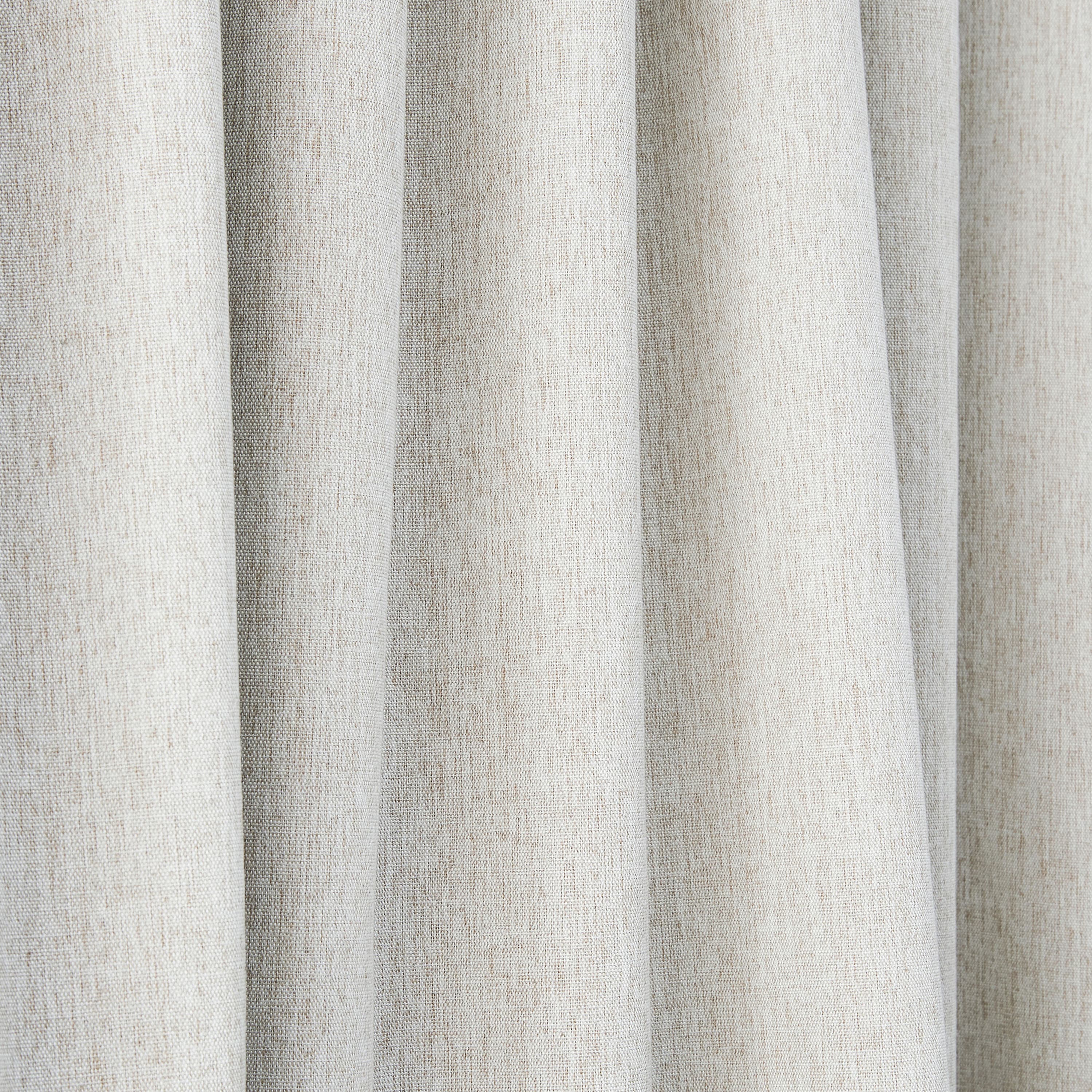Colin Blackout Curtain Length Off-white 350cm Set of 2
