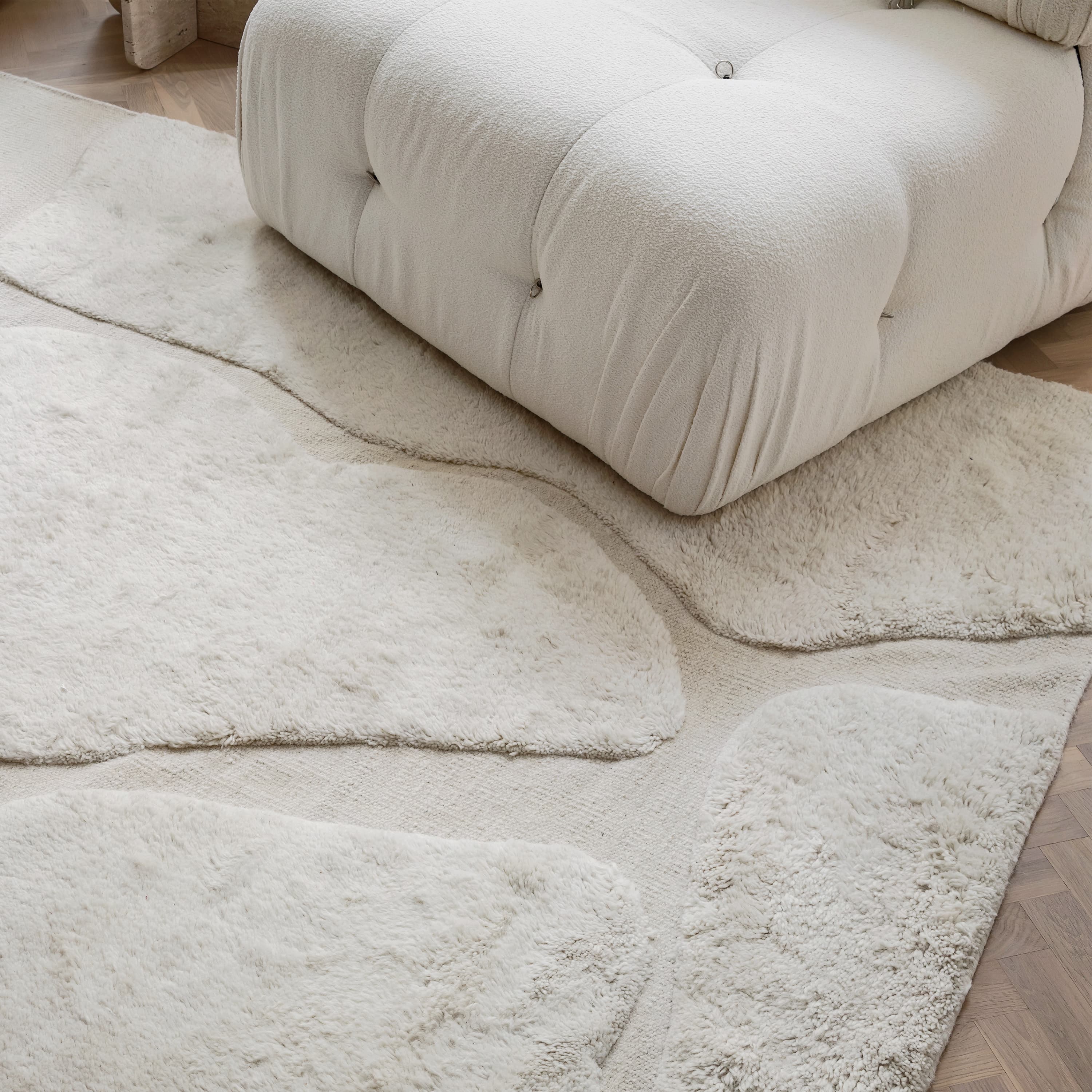 Vienna Wollteppich Offwhite 170x230