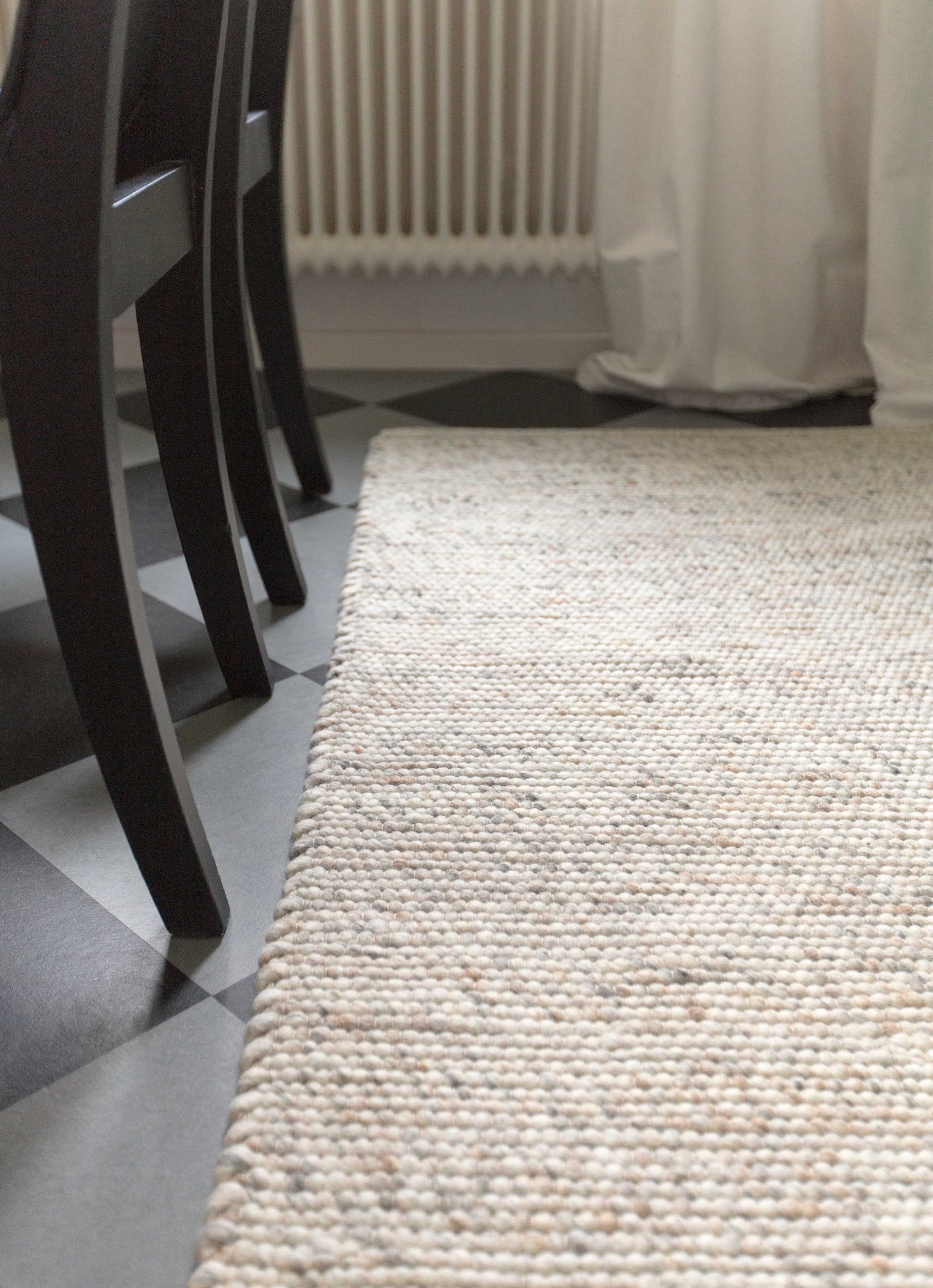 Merino Läufer Naturbeige 80x150
