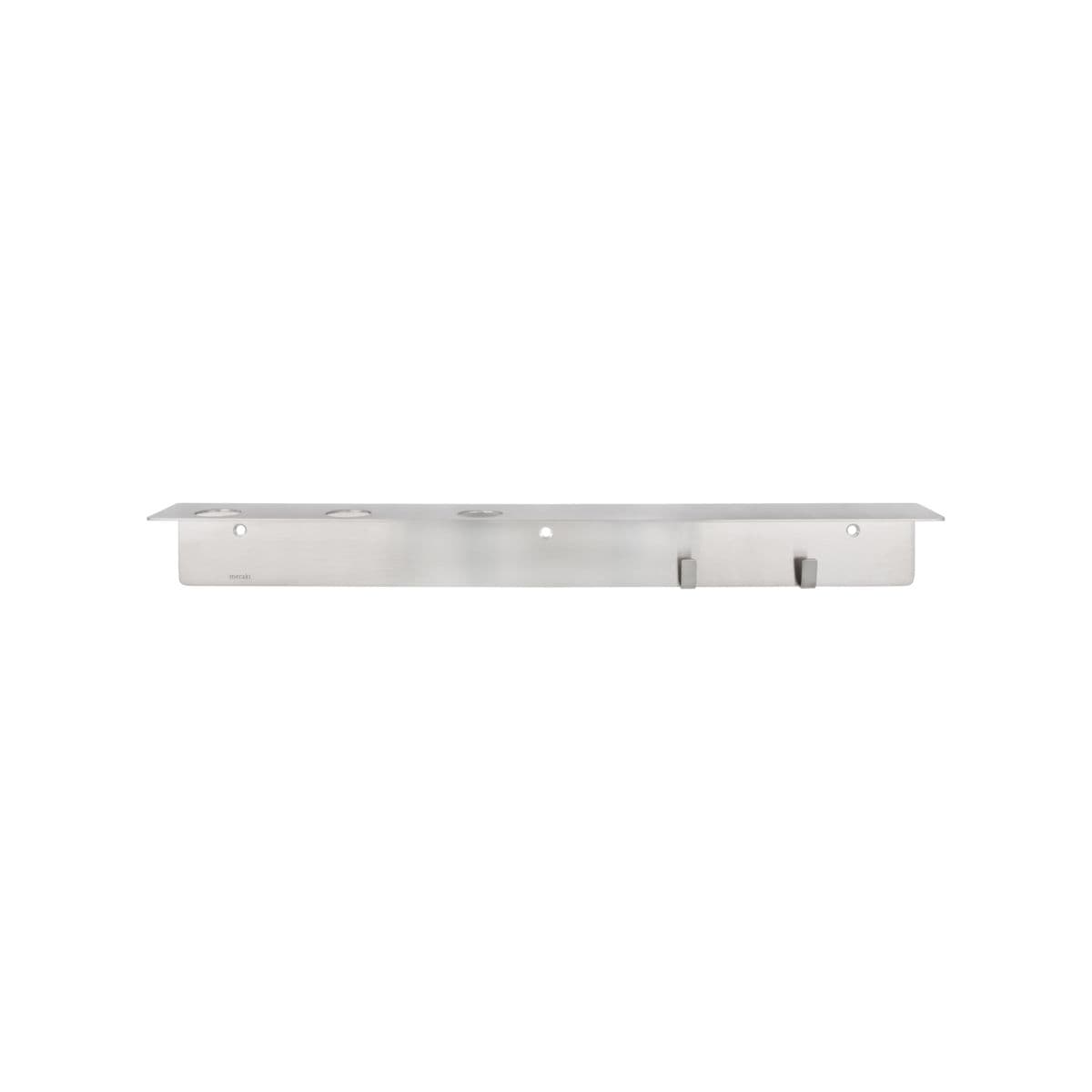 Wandhalterung mit Haken Silber 50cm