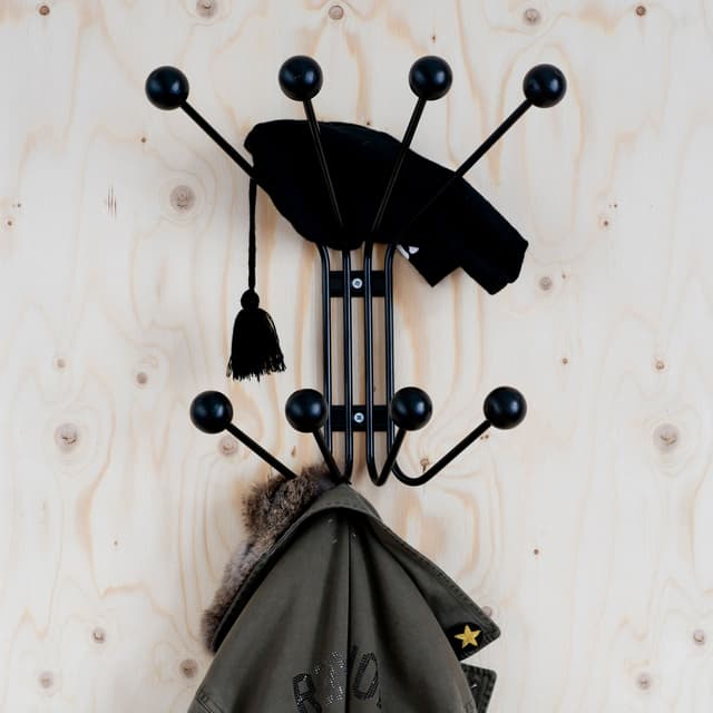 Bill Coat Rack Black Small