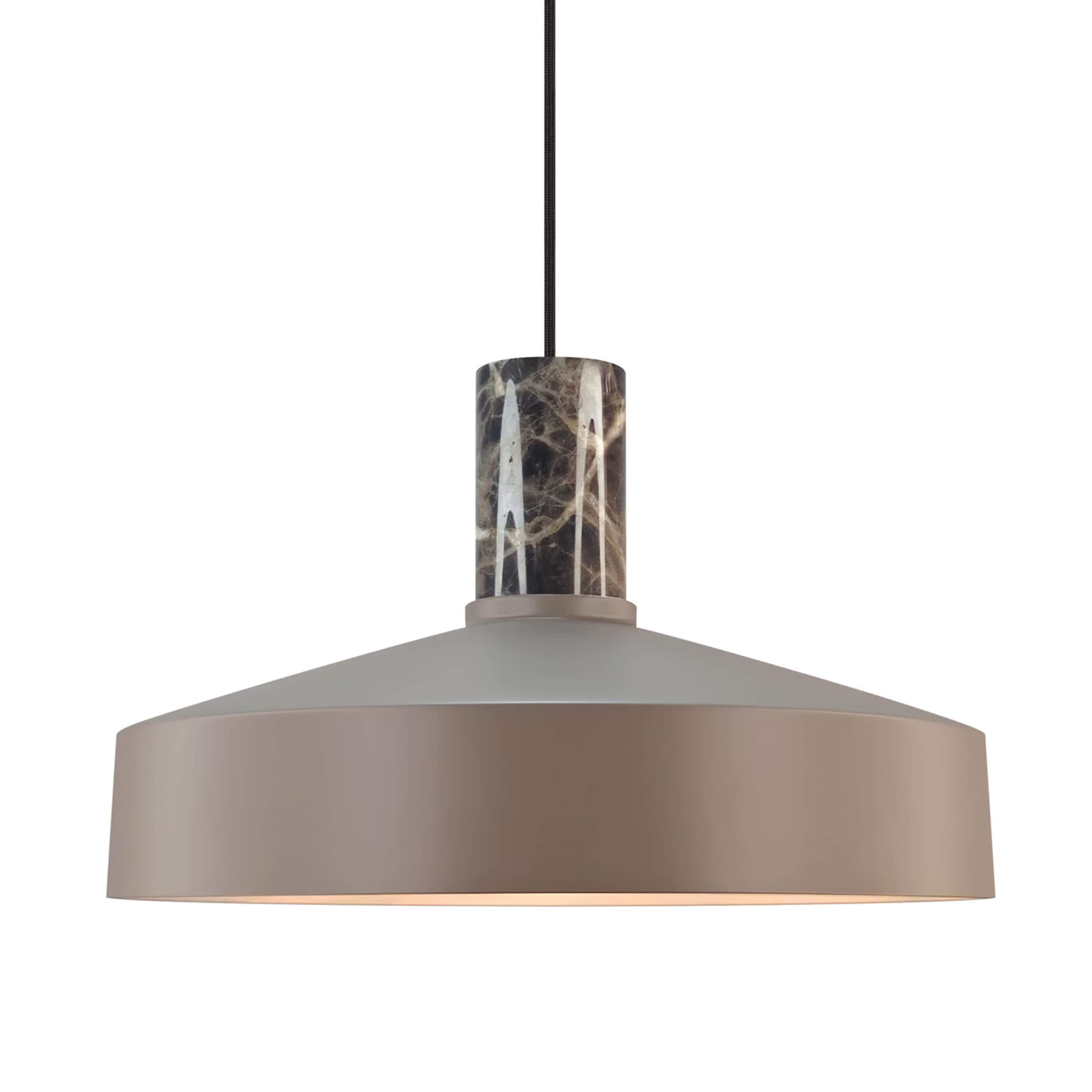 Elvas marble Ceiling Light Brown Ø37