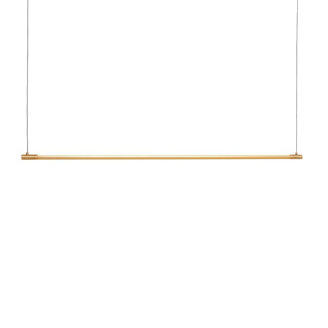 Straw Deckenleuchte Schwarz 150cm