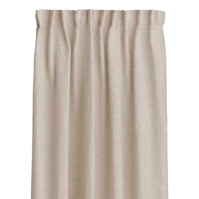 Sunrise Curtain Length Linen Oatmeal 280x250 cm