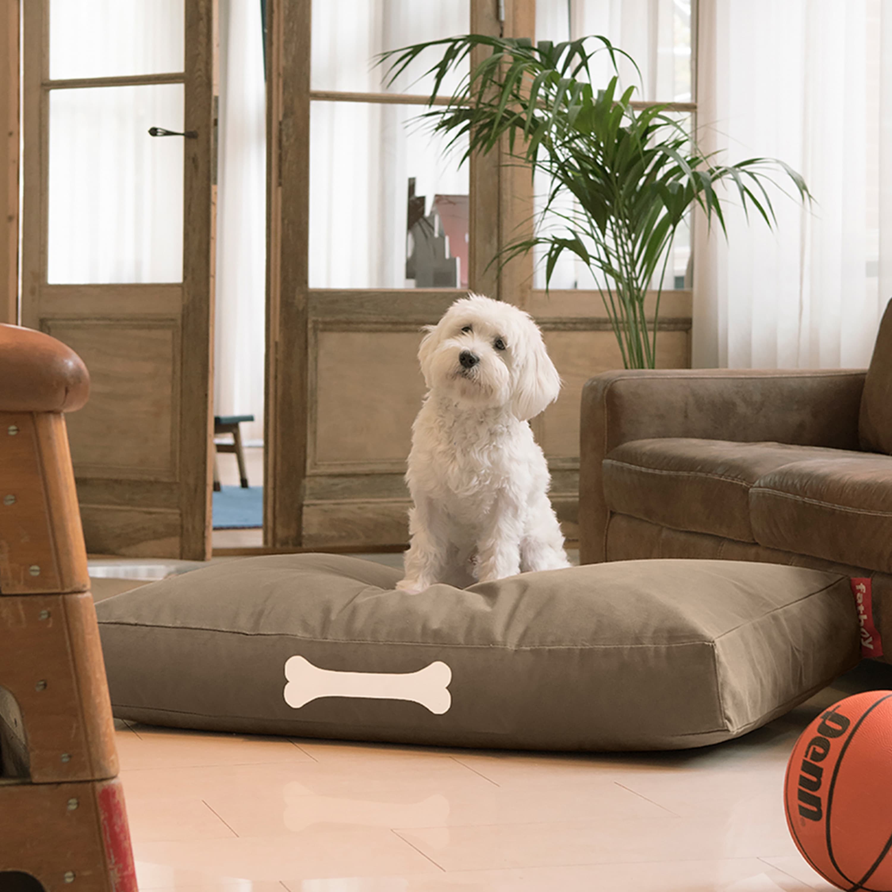 Doggielounge Recycled Taupe Grau 120 cm