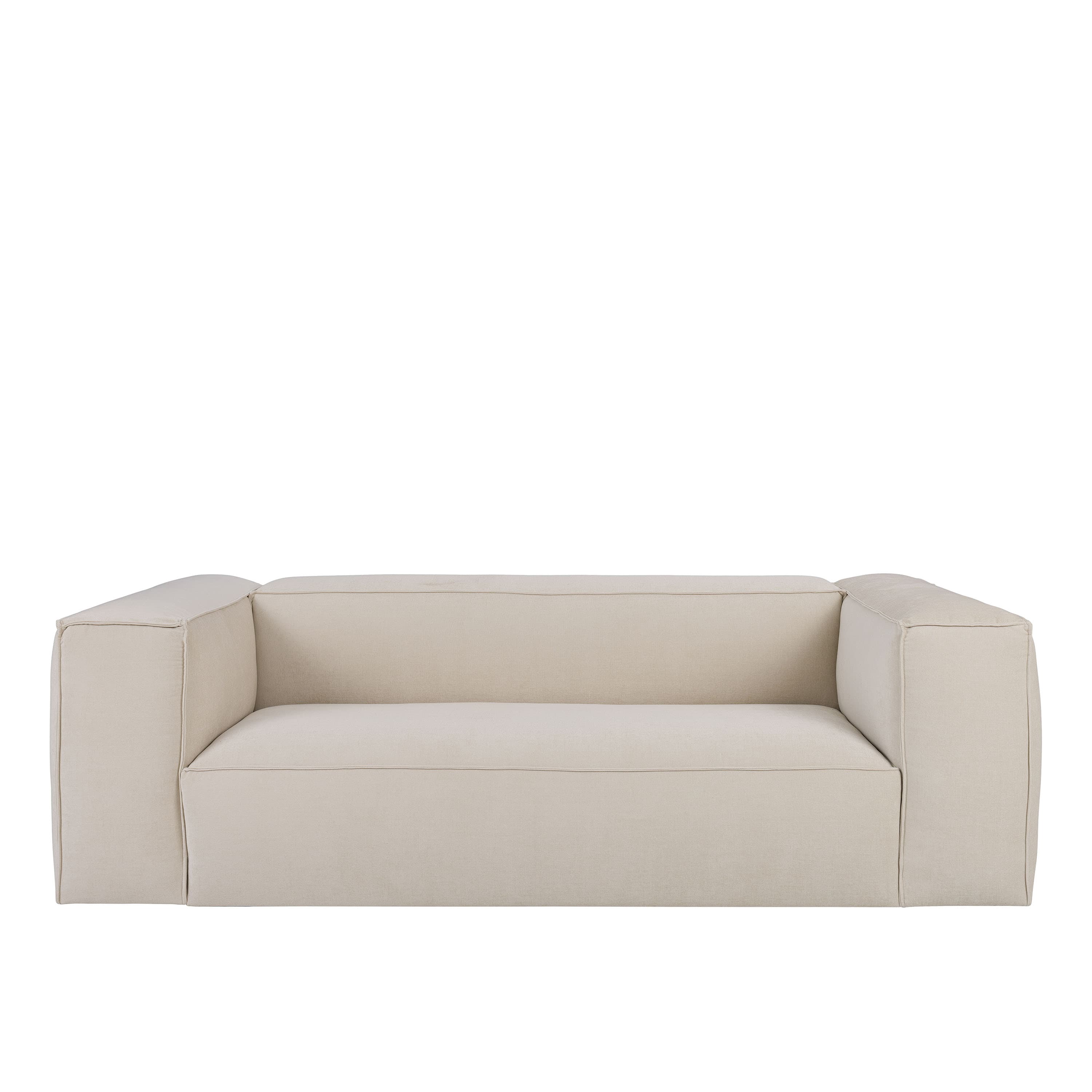 Luca 3-seater Sofa Creme 235cm