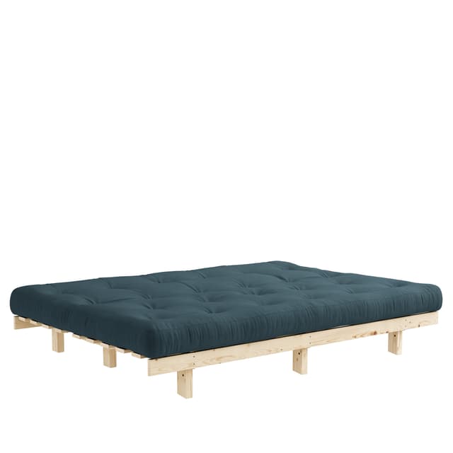 Lean Raw Schlafsofa Petrol Blue 130x200