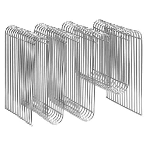 Curva Zeitschriftenständer Silber
