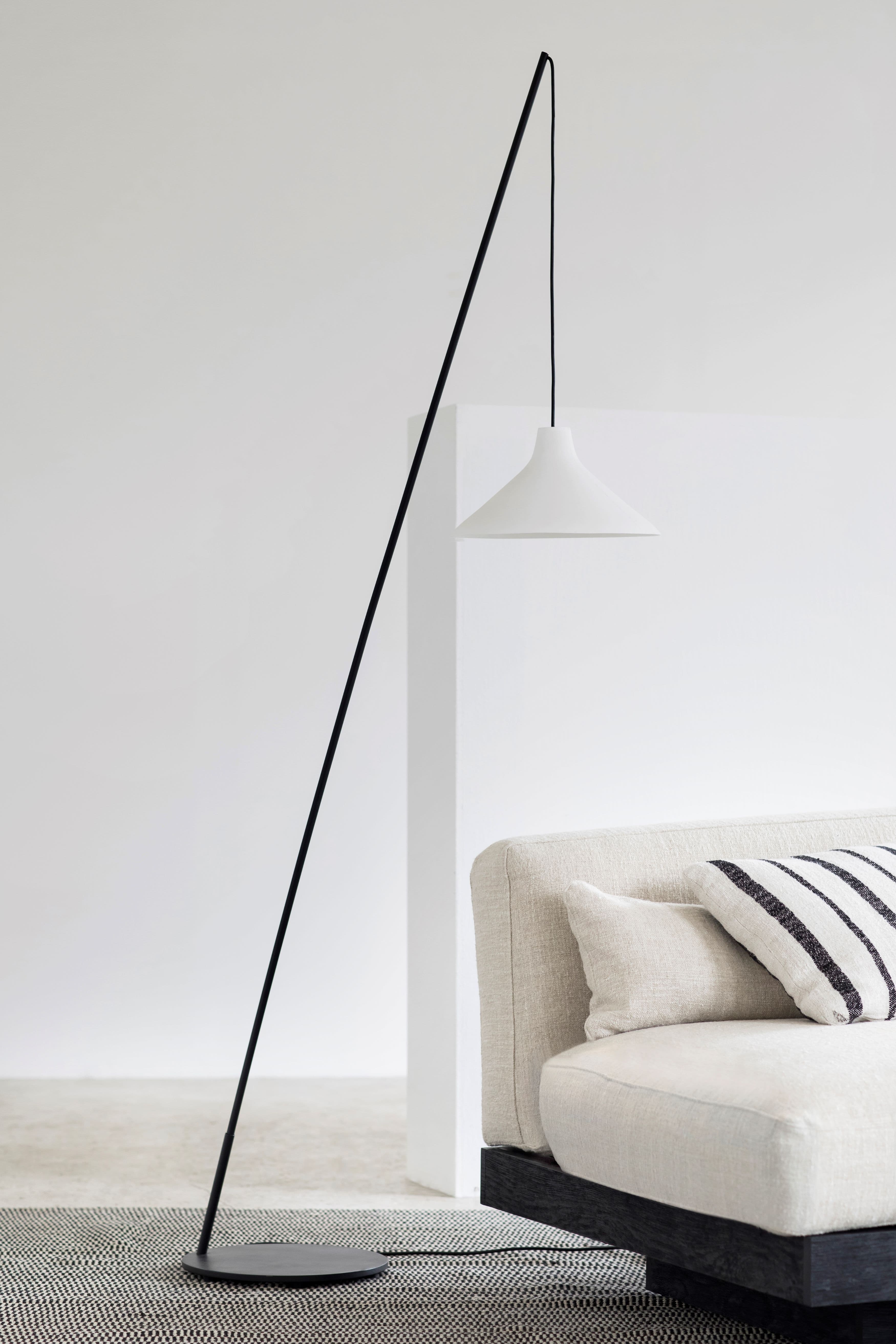 Seam Golvlampe Weiß 196cm