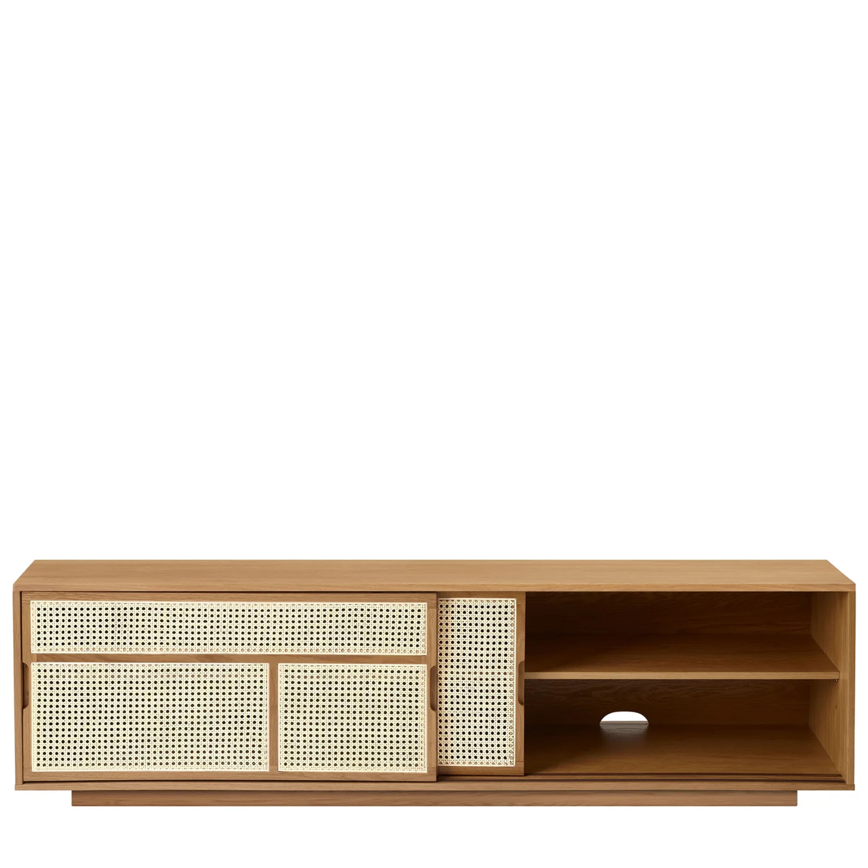 Air Sideboard Low Oak 180cm