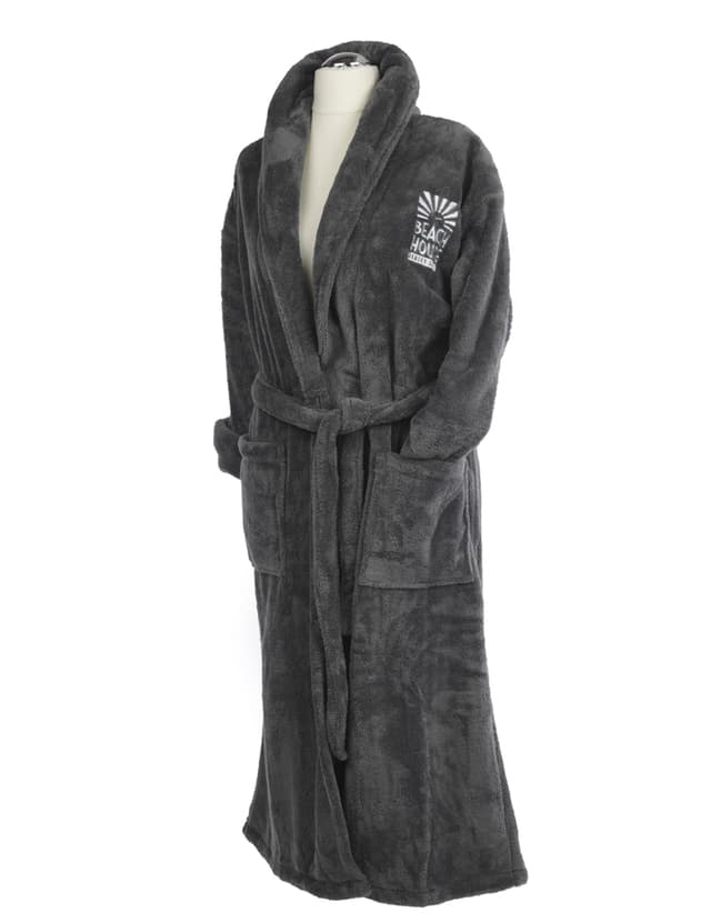 Softie Bathrobe Smoke S