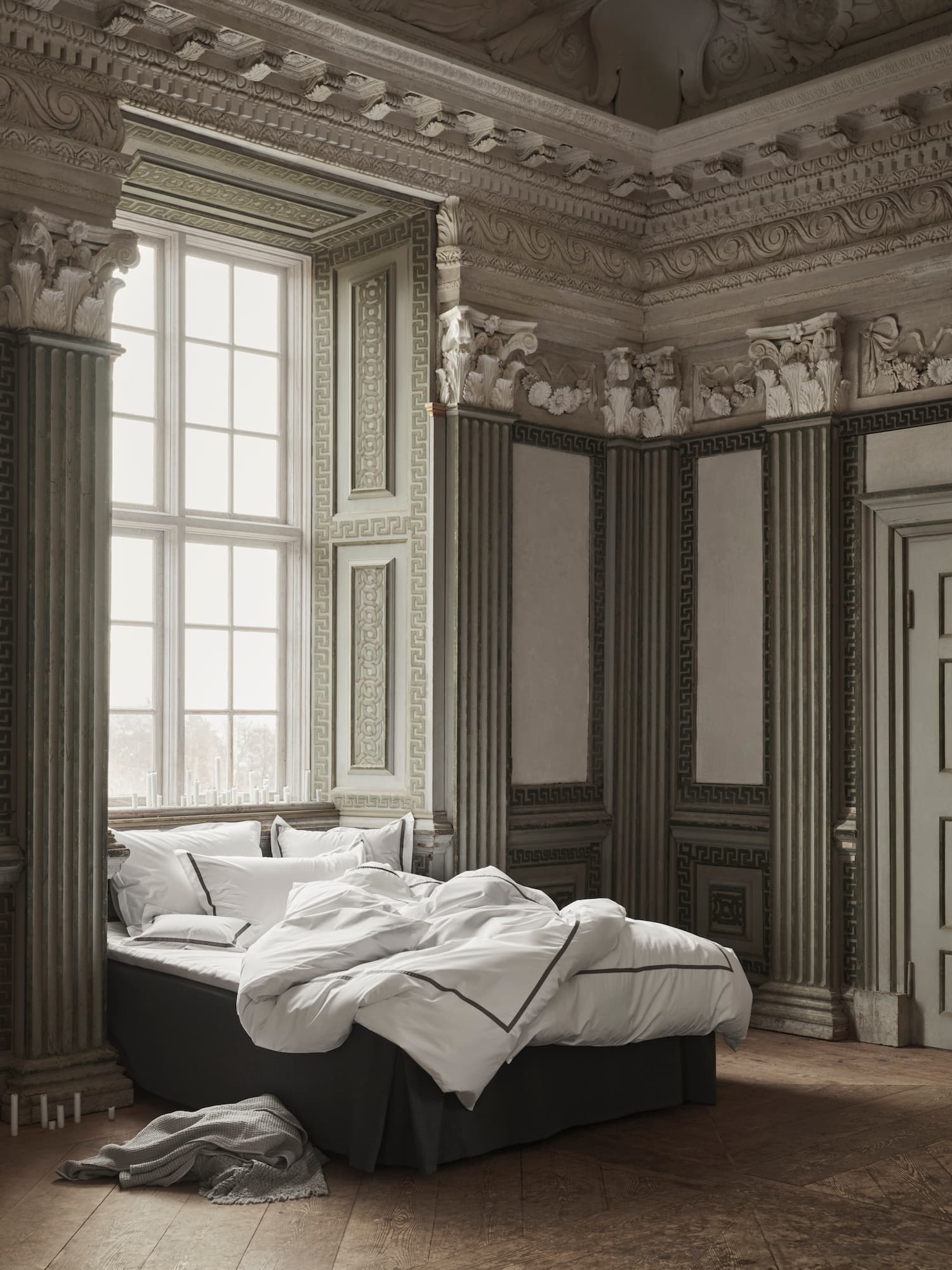 Singolo Duvet Cover Organic Percale Grey 150x210
