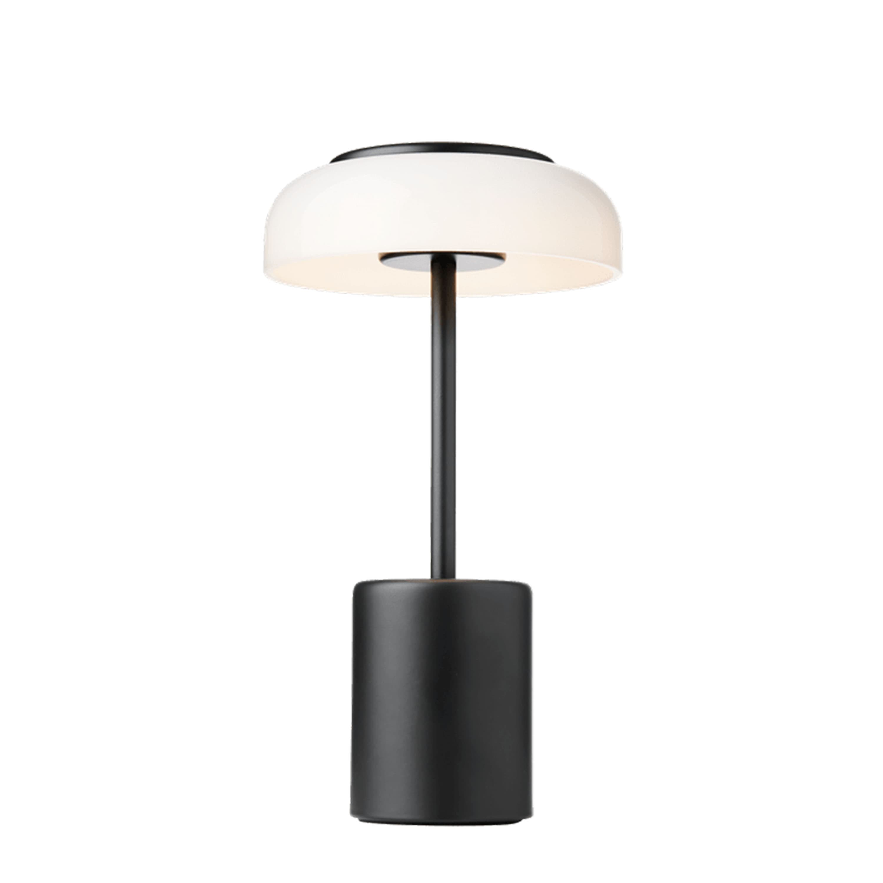 Blossi Mini Tragbare Tischleuchte Black/Opal