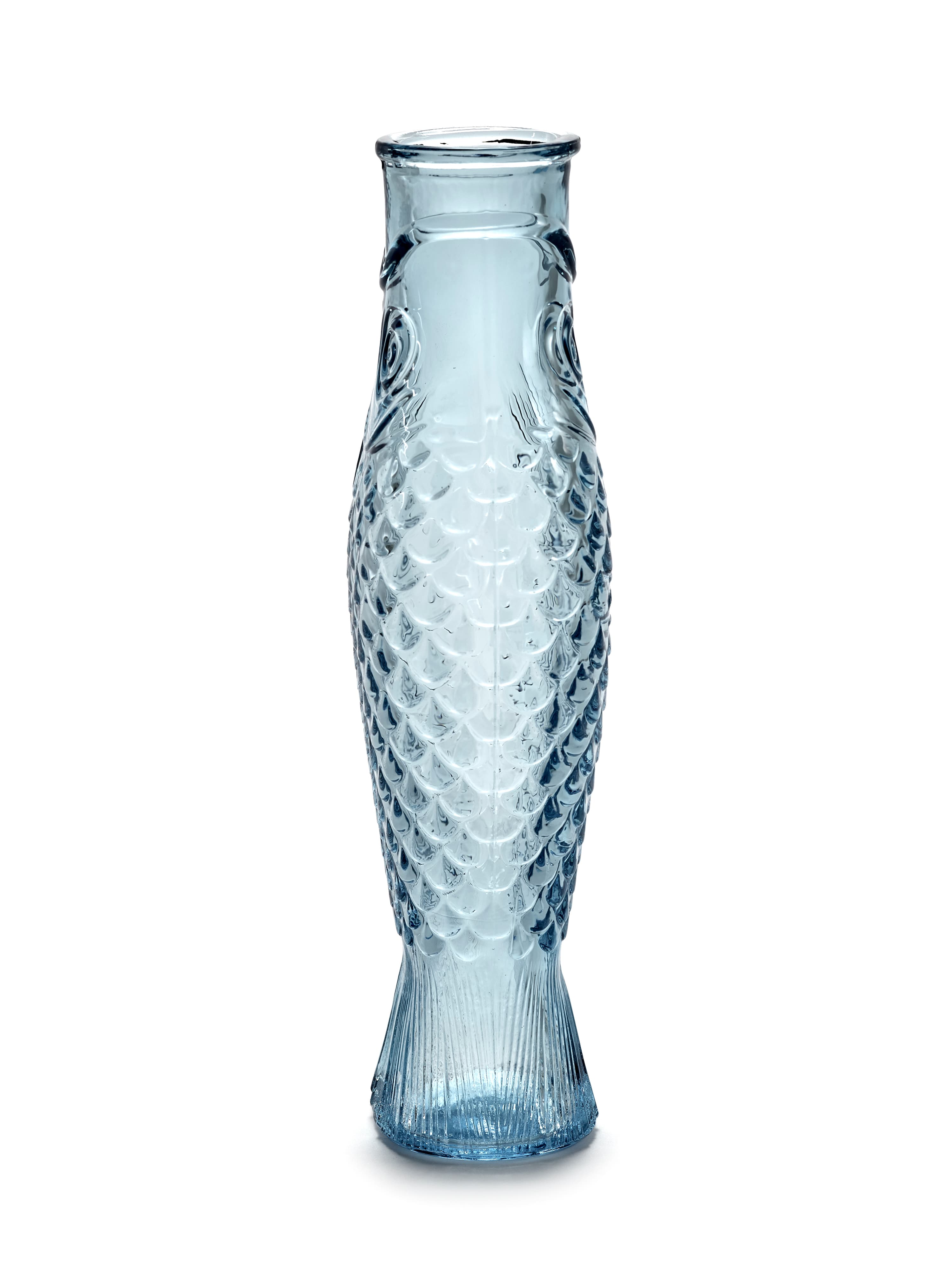 Fish & Fish Karaffe Blau