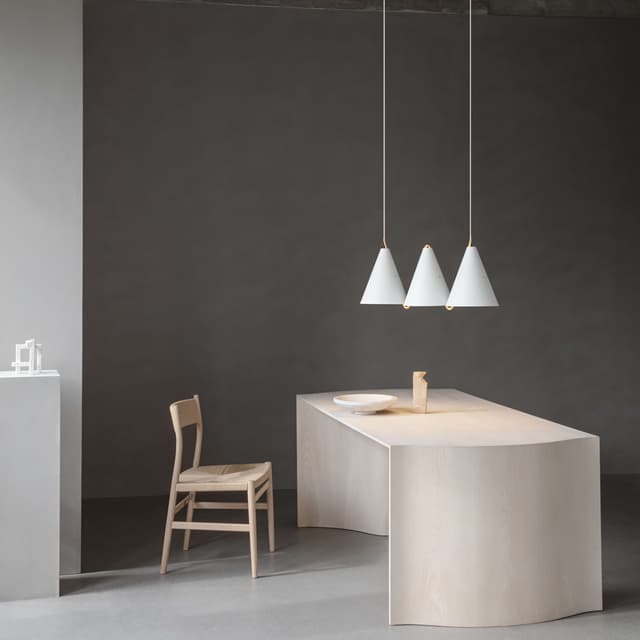 Mosaik Side By Side III  Ceiling Lamp White