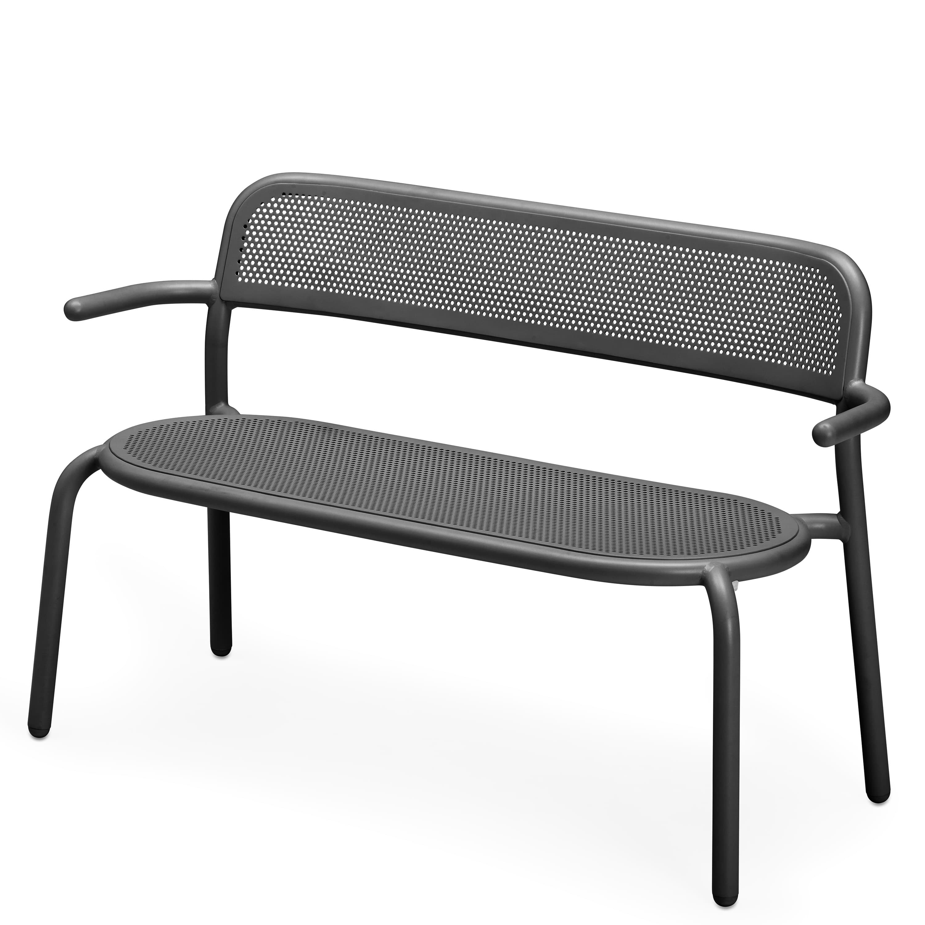 Toni Bankski Bank Anthracite 124cm
