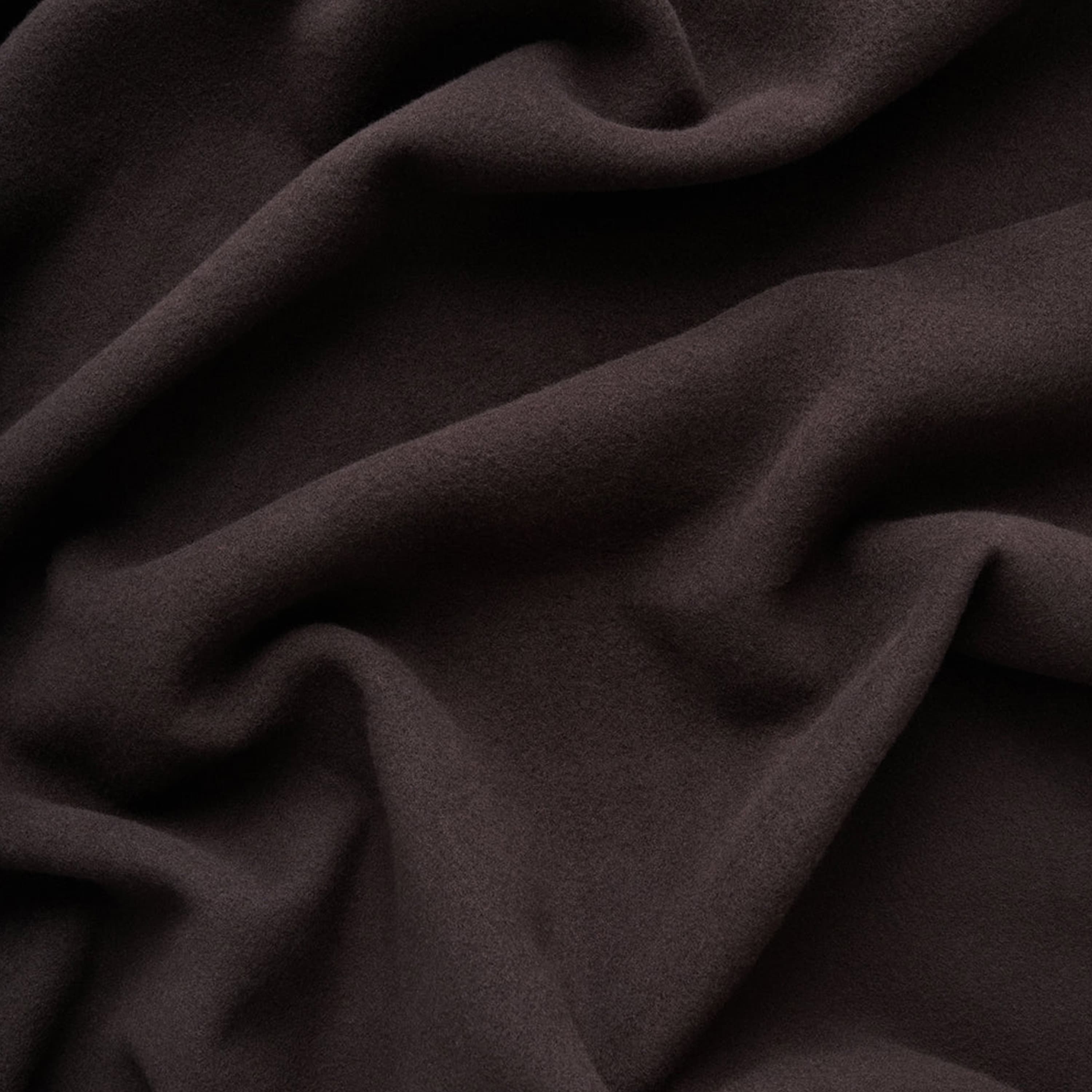 Bold Wool Throw Dark Chocolate