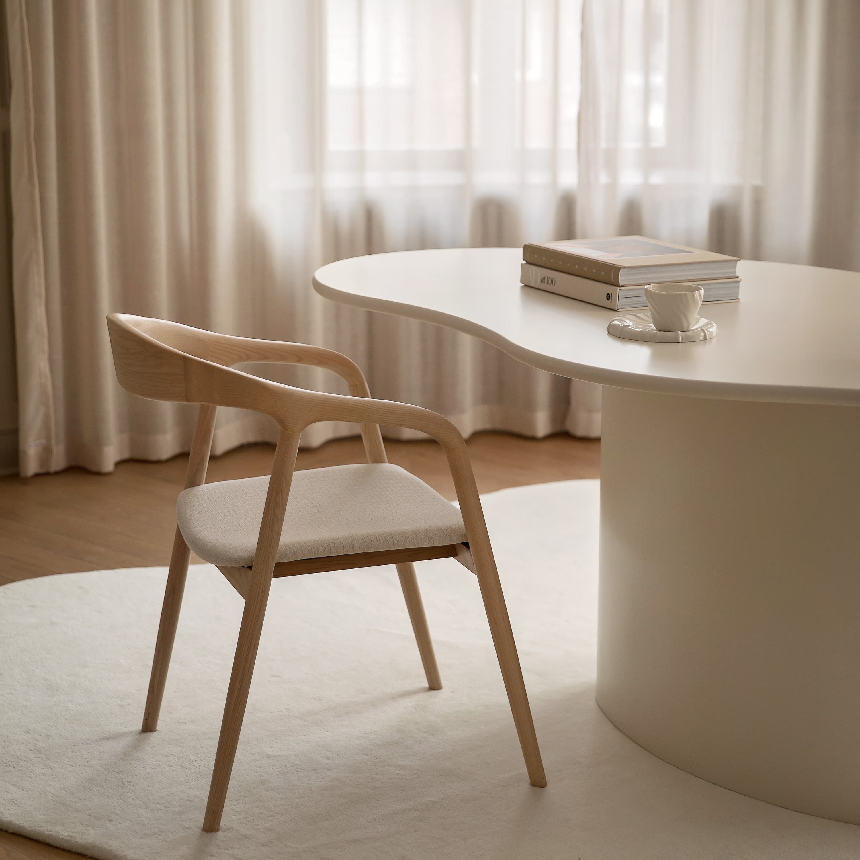 Sunday Dining Table Cream 230cm