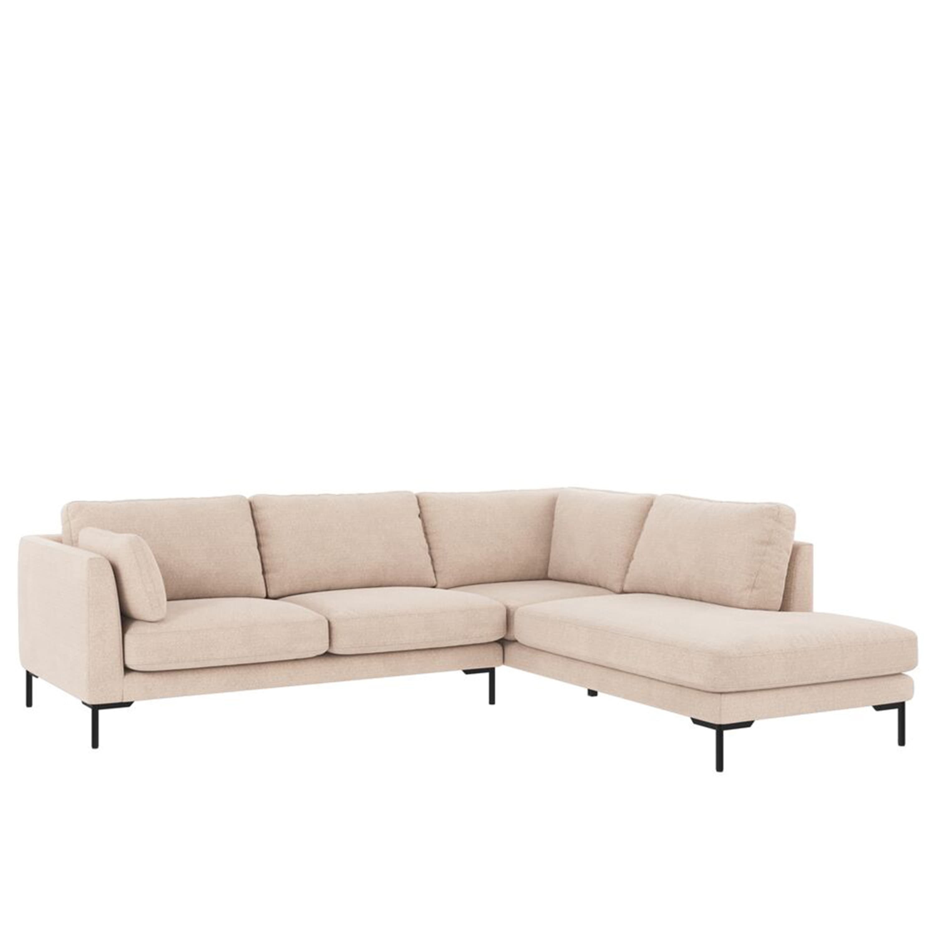 Corwin 2,5+2,5-sits Hörnsoffa Höger Beige