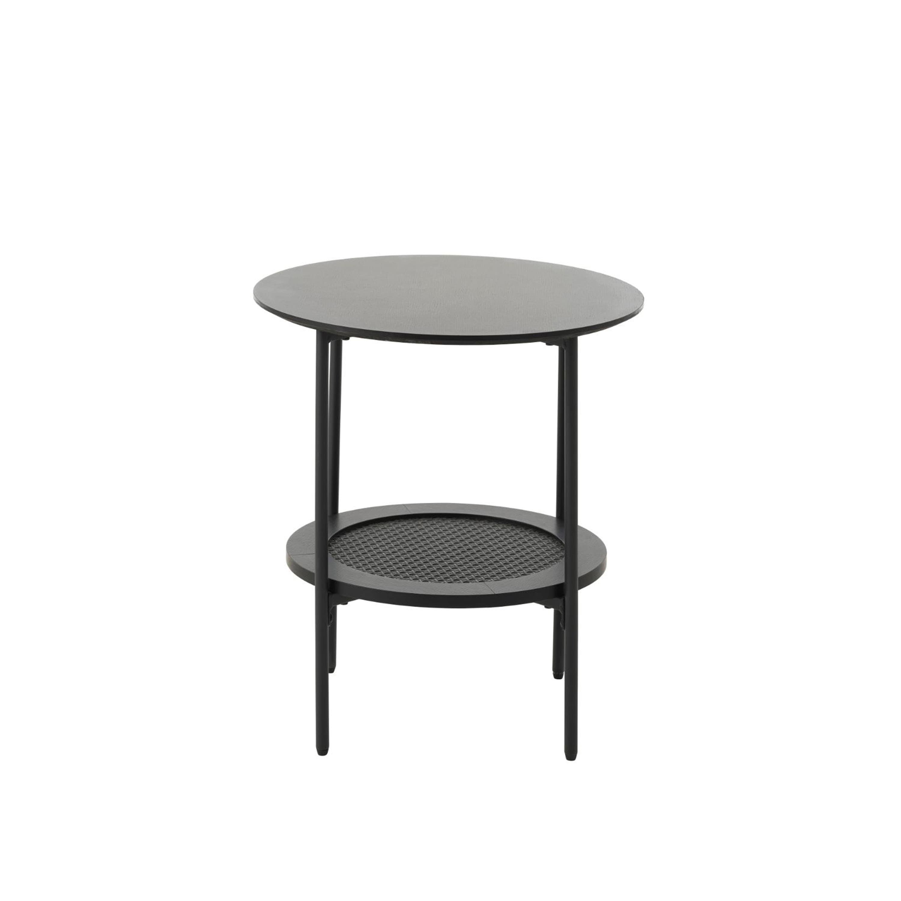 Elin Side Table Black Ø50