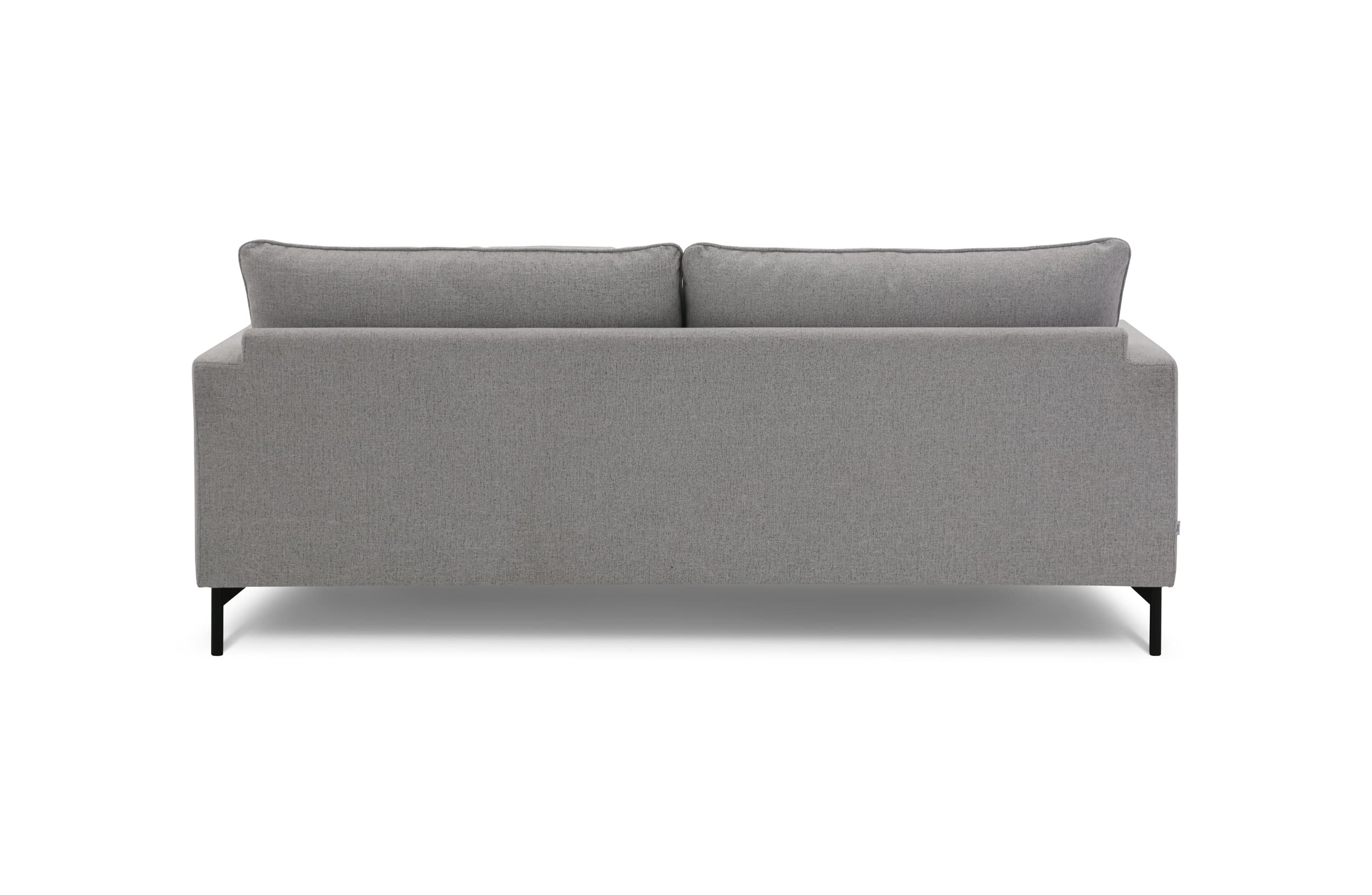 Olivia 3-Sitzer Sofa Silber 206 cm