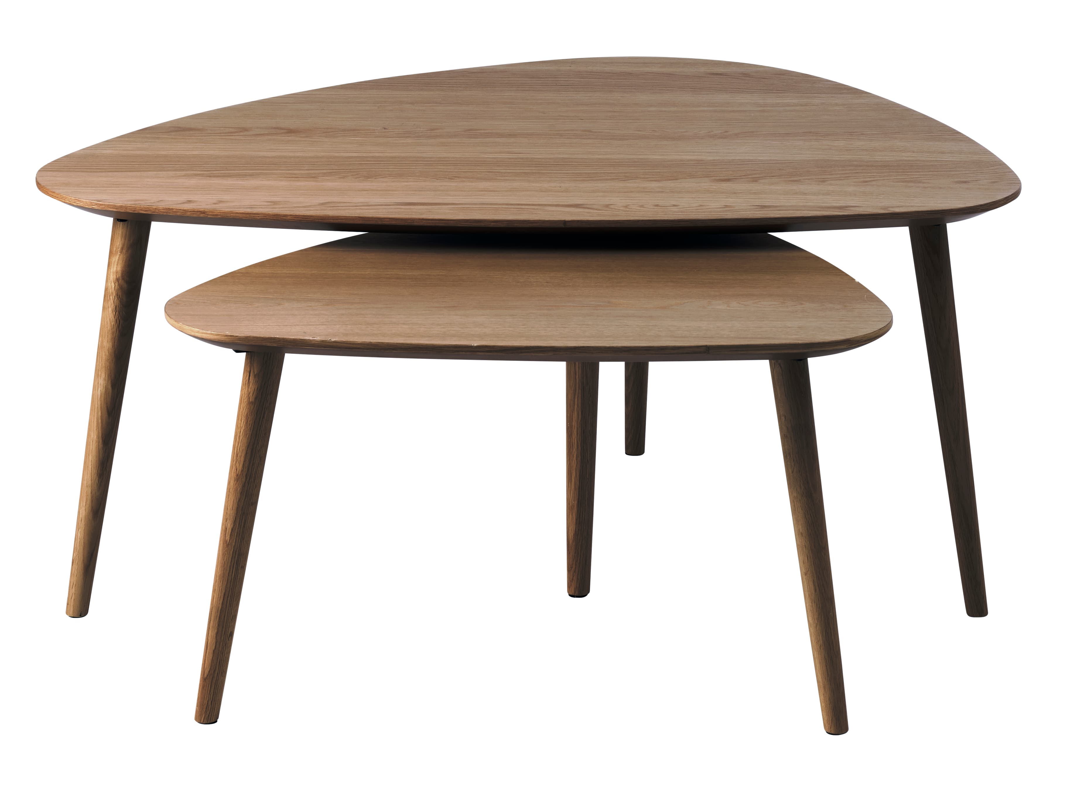 Artie Triangluar Nest of tables Smoked