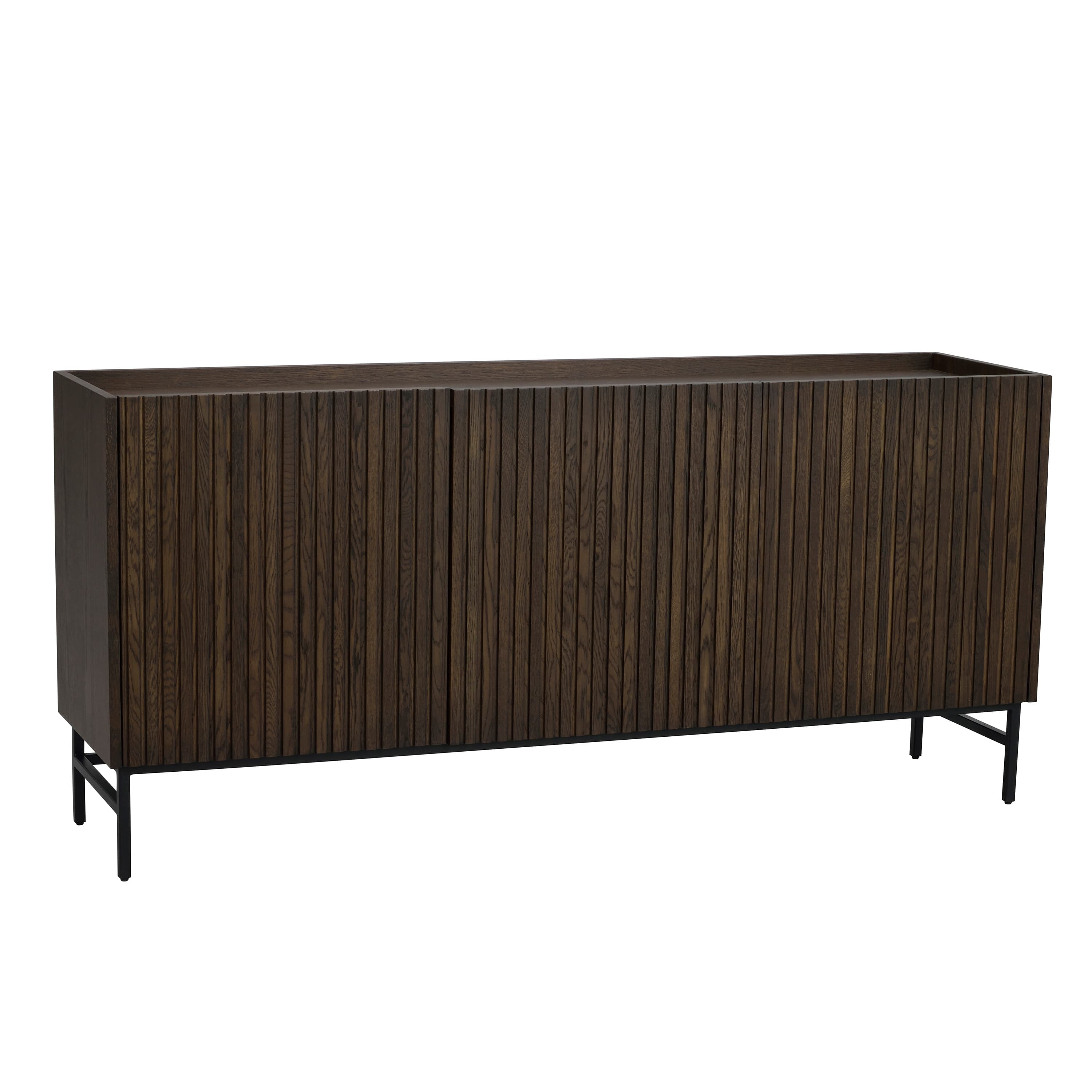 Halifax Sideboard Braun/Schwarz 160cm