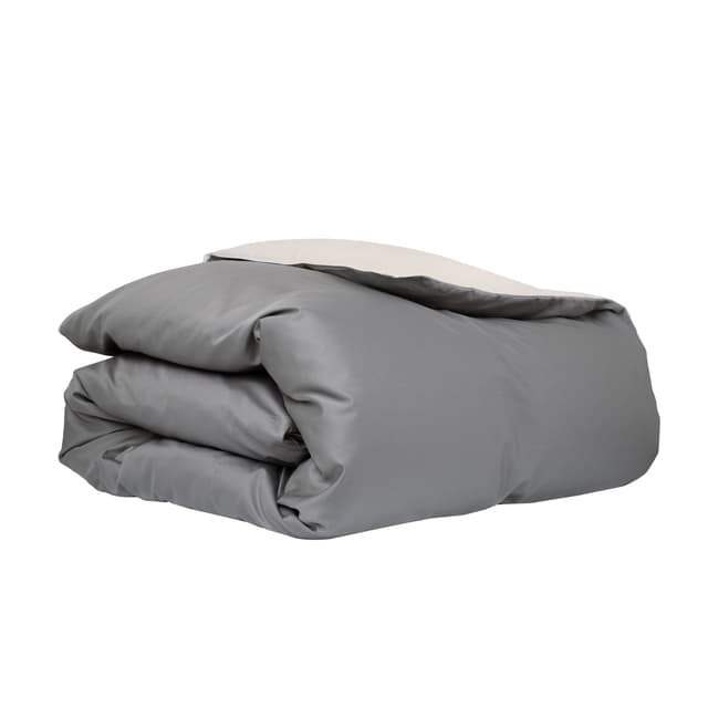 Duetto Bettbezug Beige/Grau 220x220