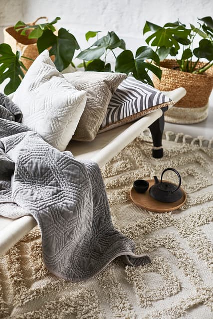 Zebra Decorative Cushion Titanium 50x50