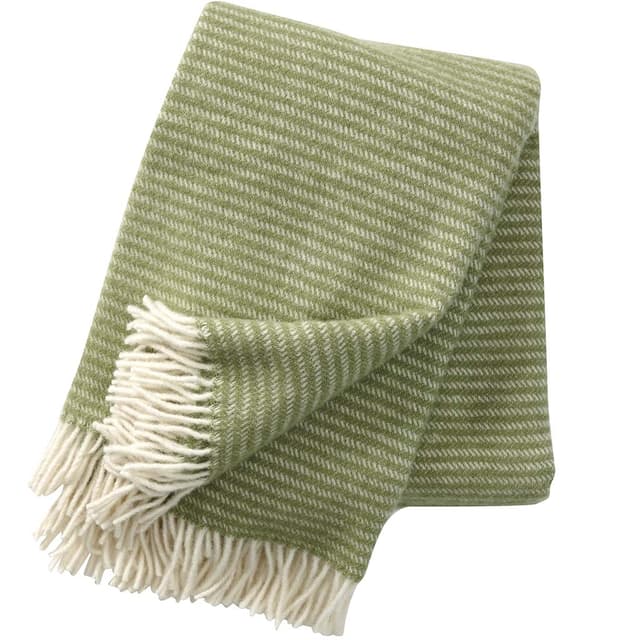 Ralph Wool Throw Green