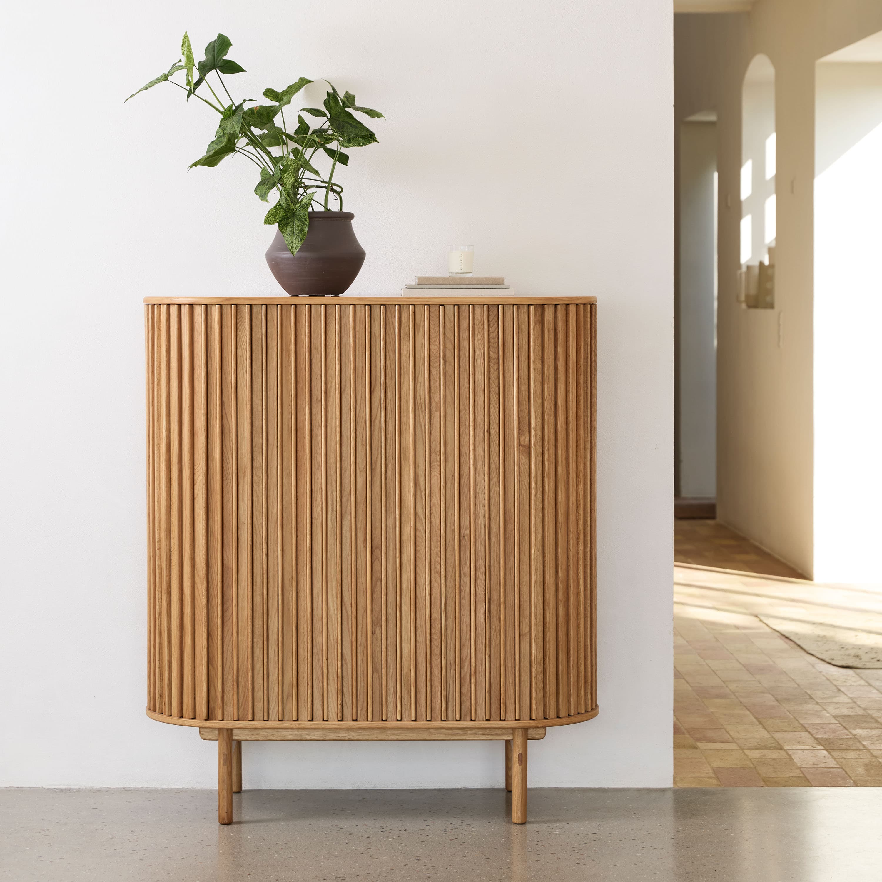 Alice Schrank Natural Oak 125cm