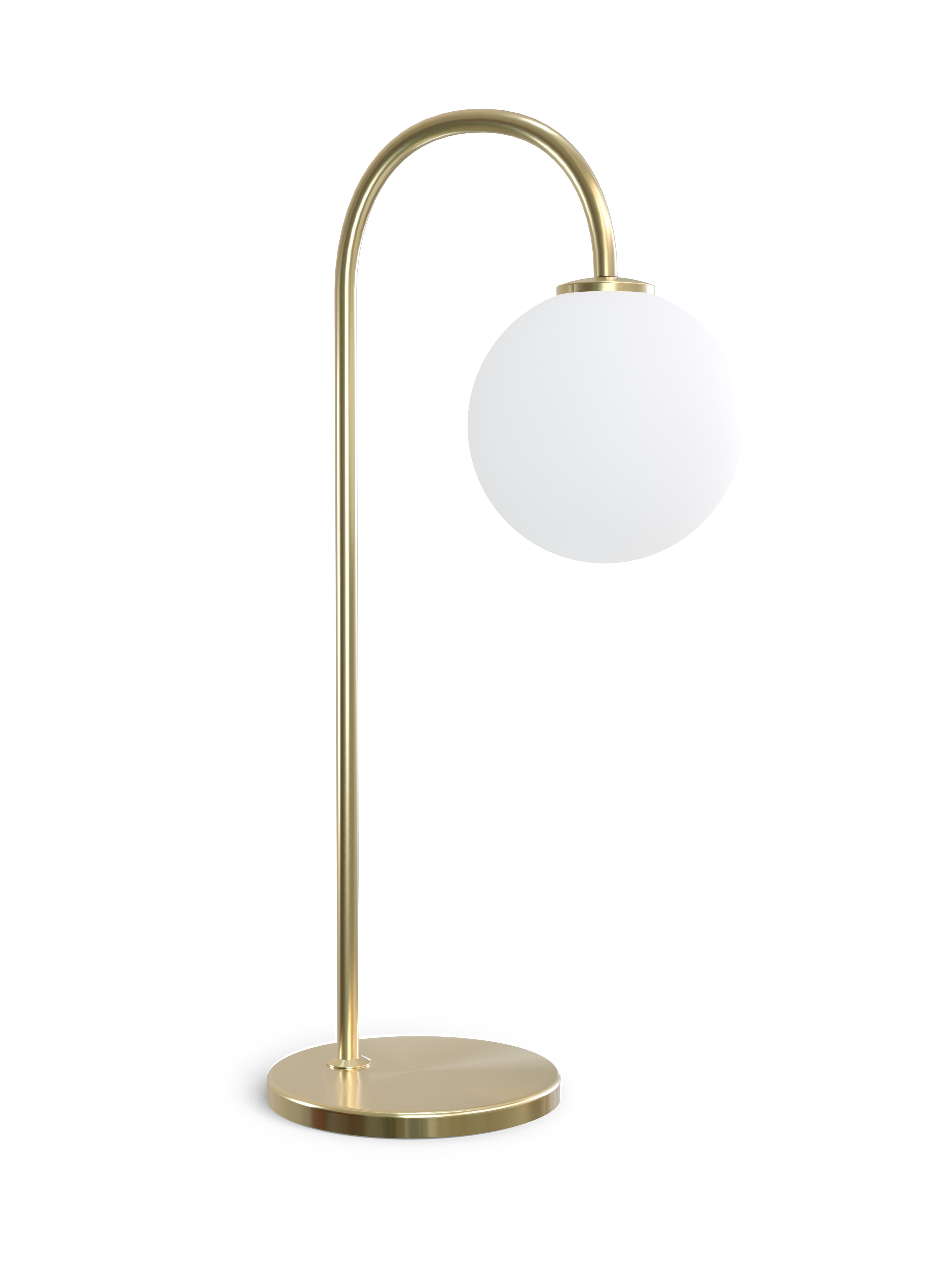 Ballon Tischlampe Messing