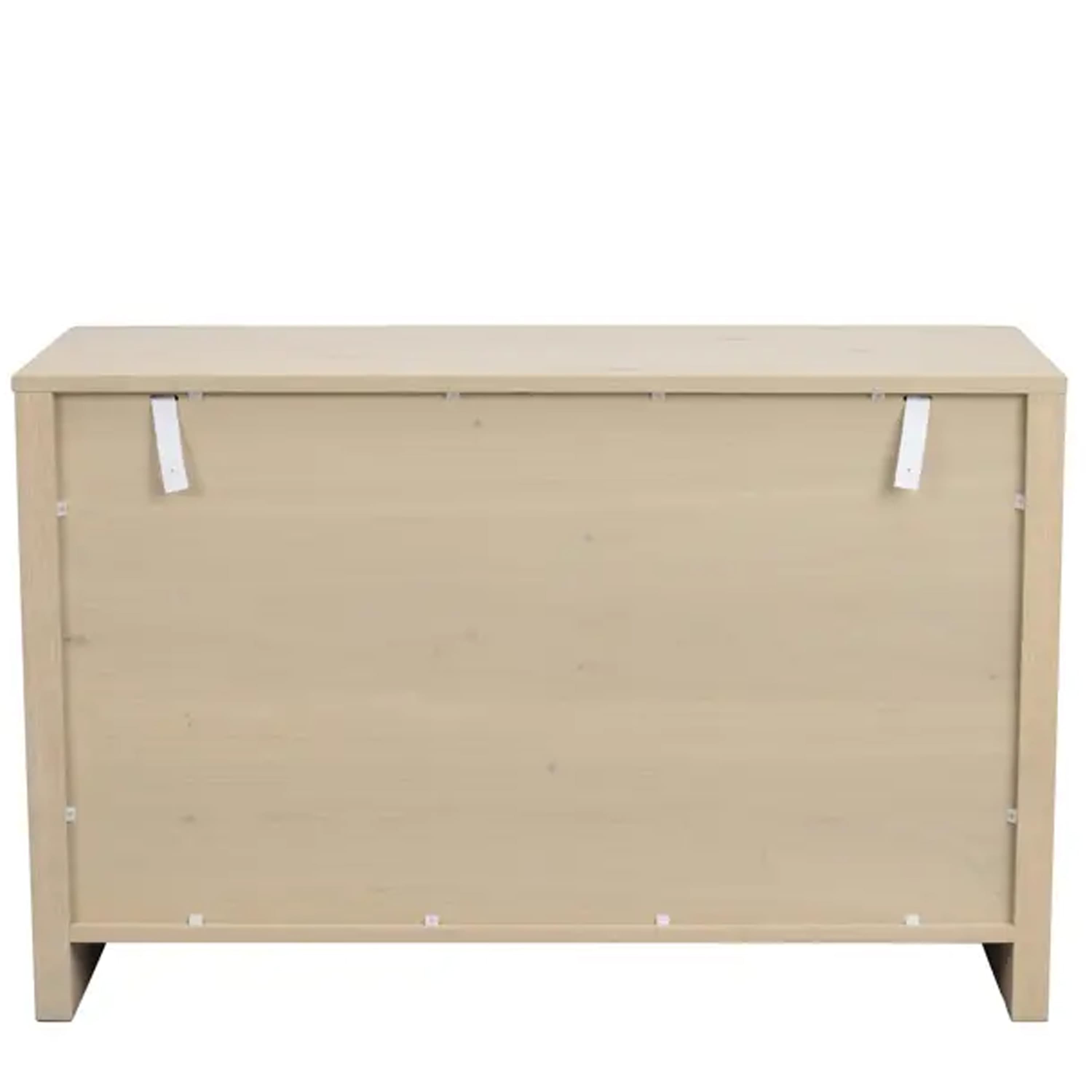 Melstone Kommode Weiß pigmentierte Eiche 110x70
