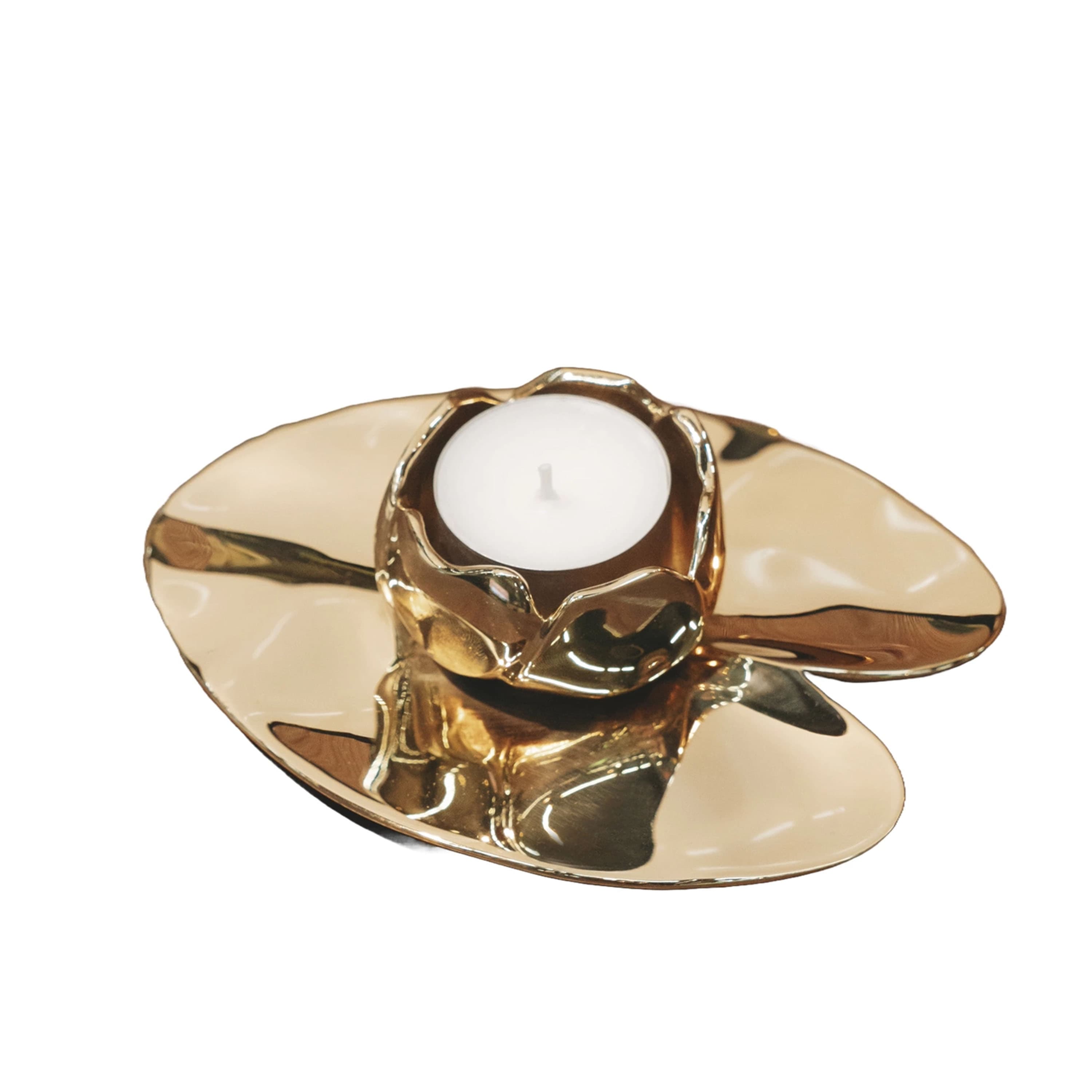 Ninfea Piccola Candleholder Gold
