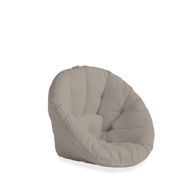 Nido Outdoor Lounge Pouf Beige